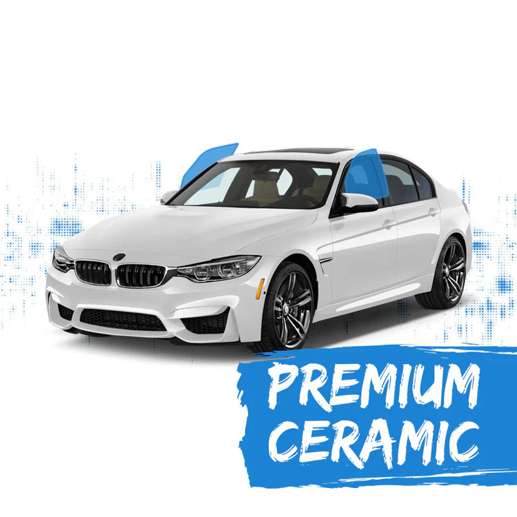 Front Side Windows | Premium Ceramic Tint Pattern Dodge challenger
