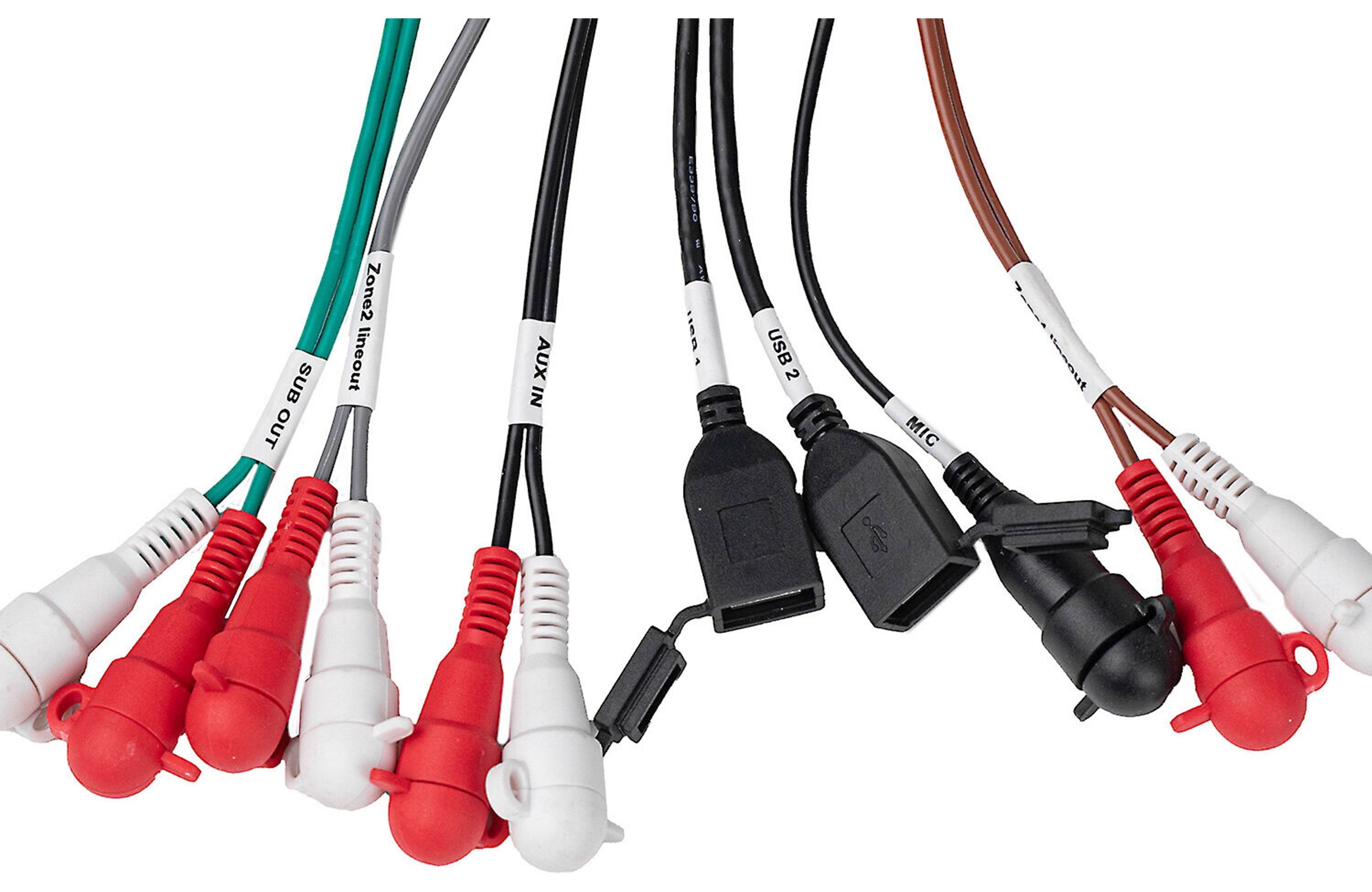 MB Quart GMR7V1 2-zone marine digital media receiver with Bluetooth and CarPlay control