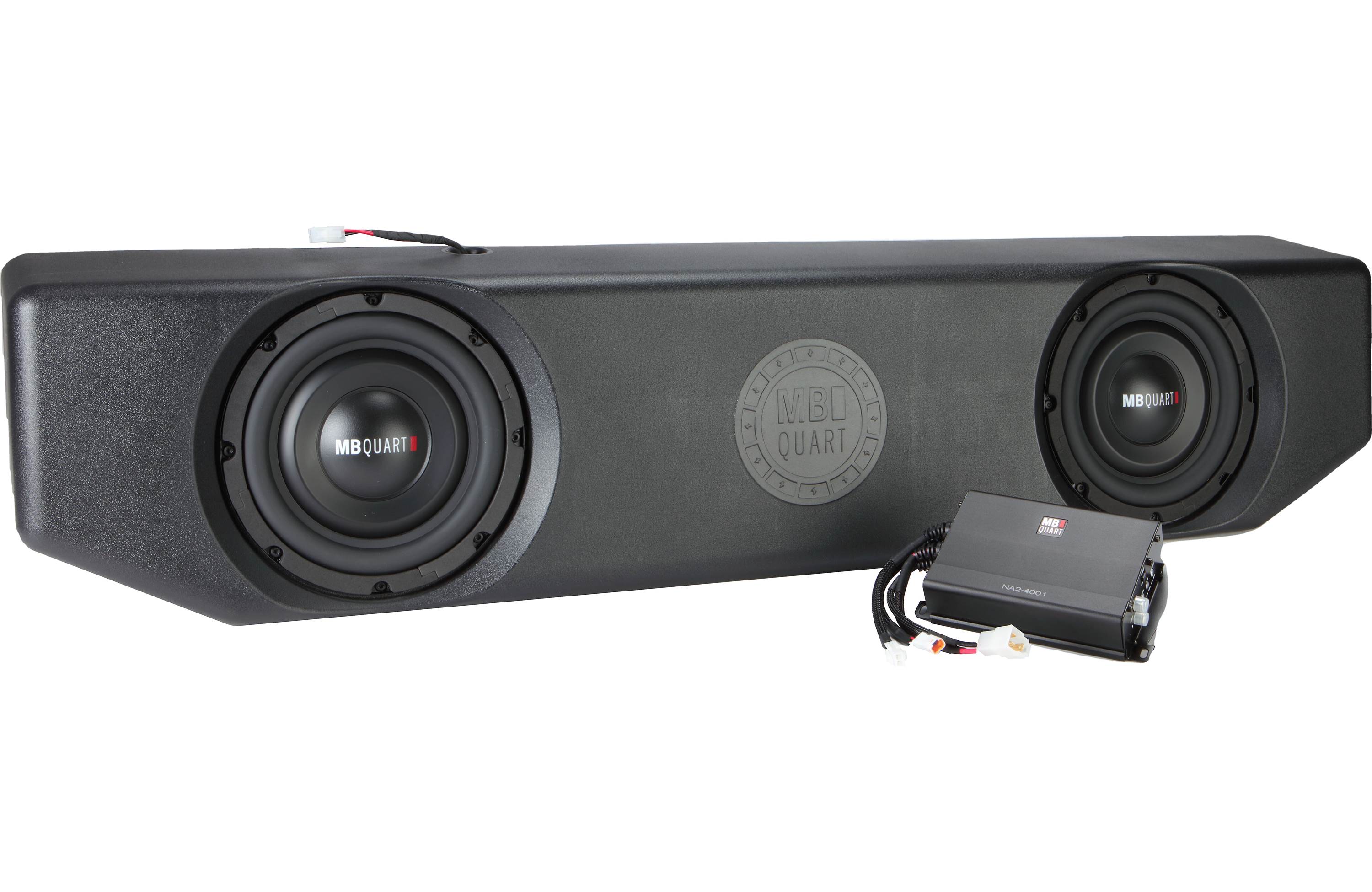 MB Quart MBQJT-SUBA-1 Custom underseat enclosure with two 8