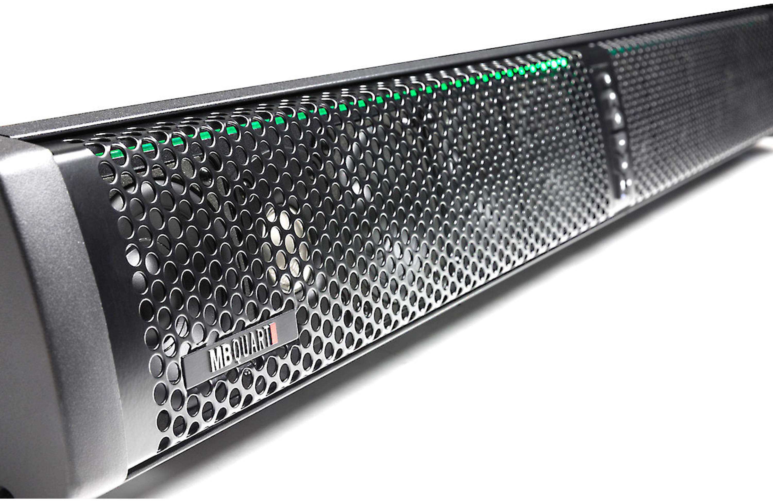 MB Quart Nautic NSB10V1 Amplified 10-speaker sound bar with built-in Bluetooth and LED lighting
