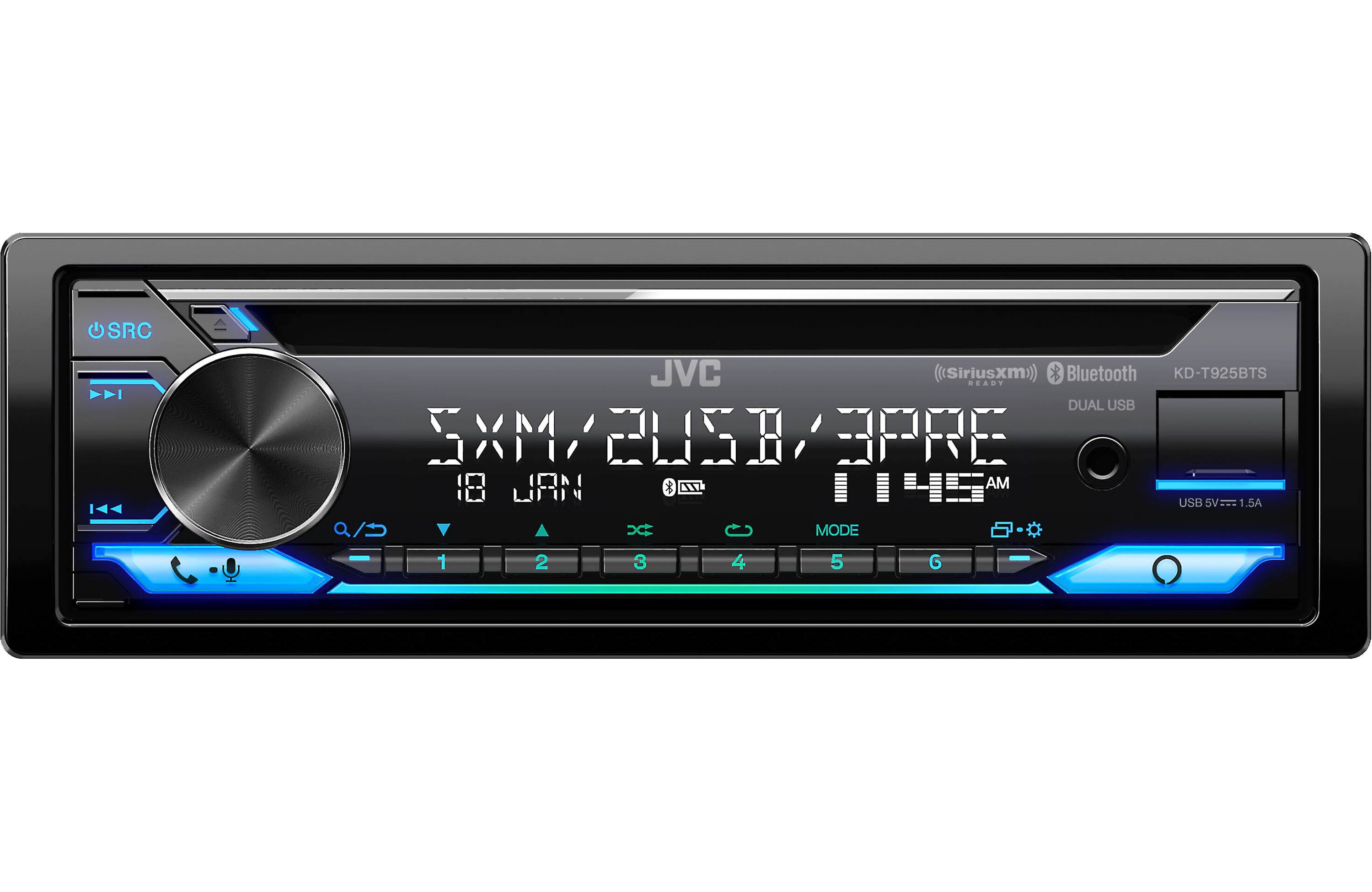 JVC KD-T925BTS CD receiver