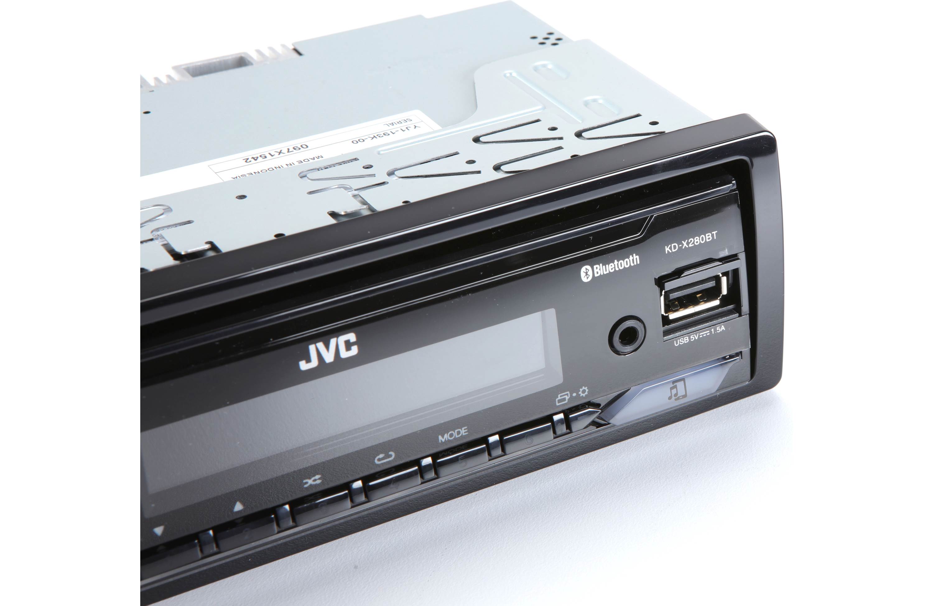 JVC KD-X280BT Digital media receiver (does not play discs)