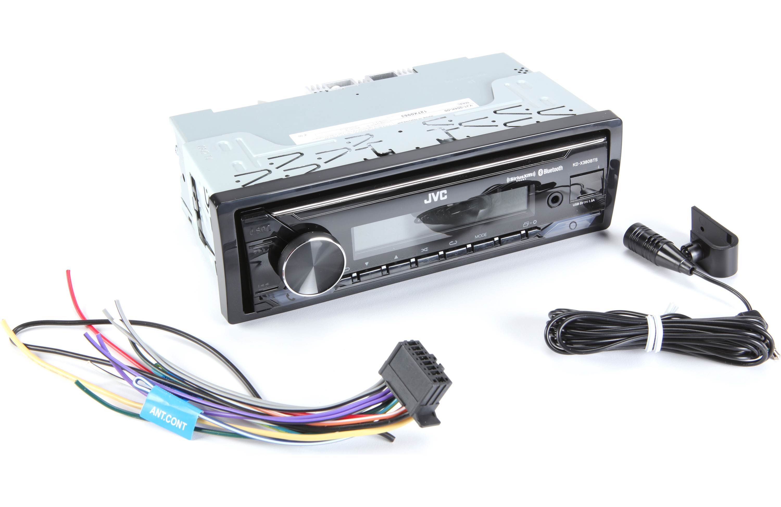 JVC KD-X380BTS Digital media receiver (does not play discs)