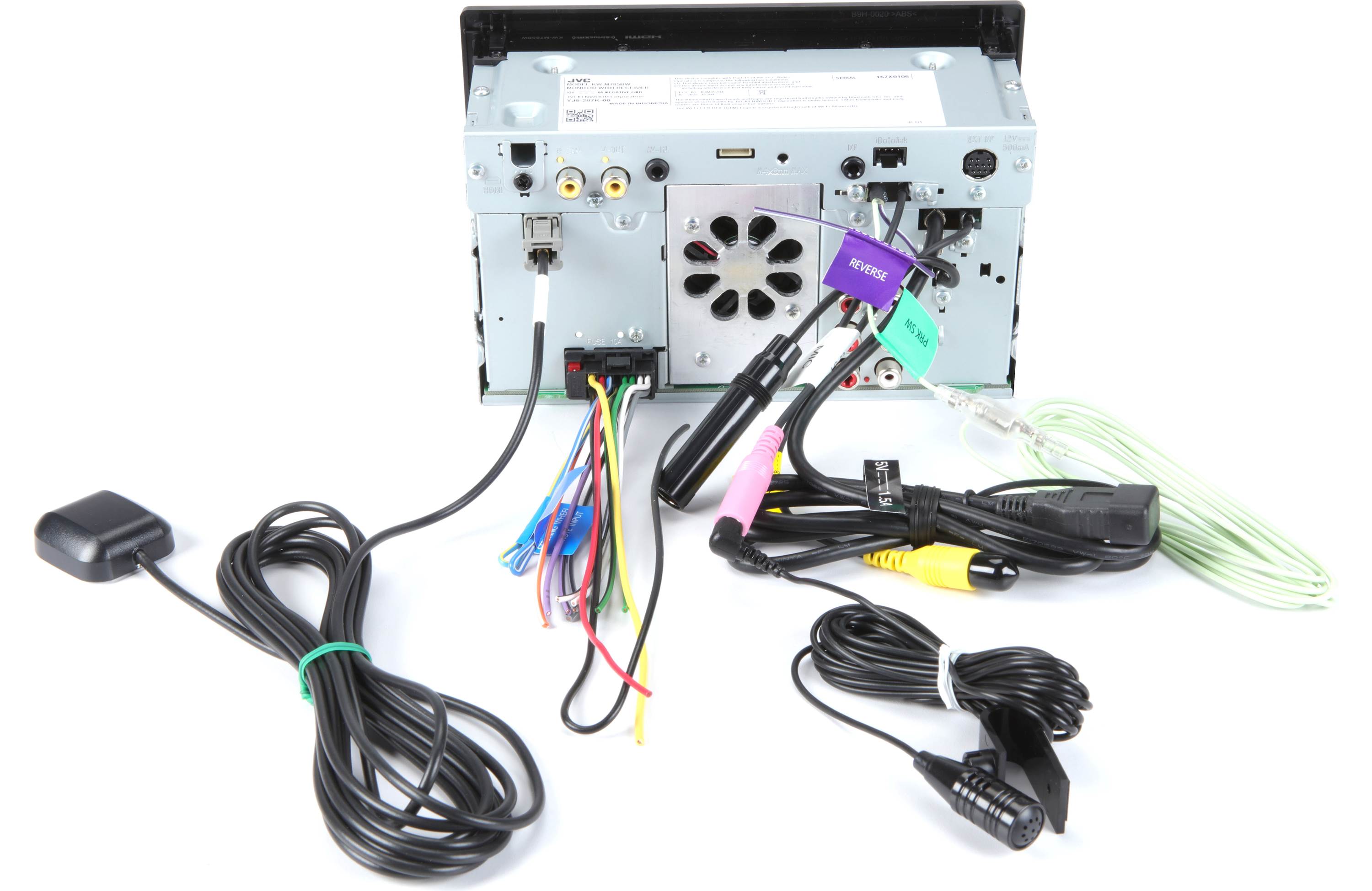 JVC KW-M785BW Digital multimedia receiver (does not play discs)