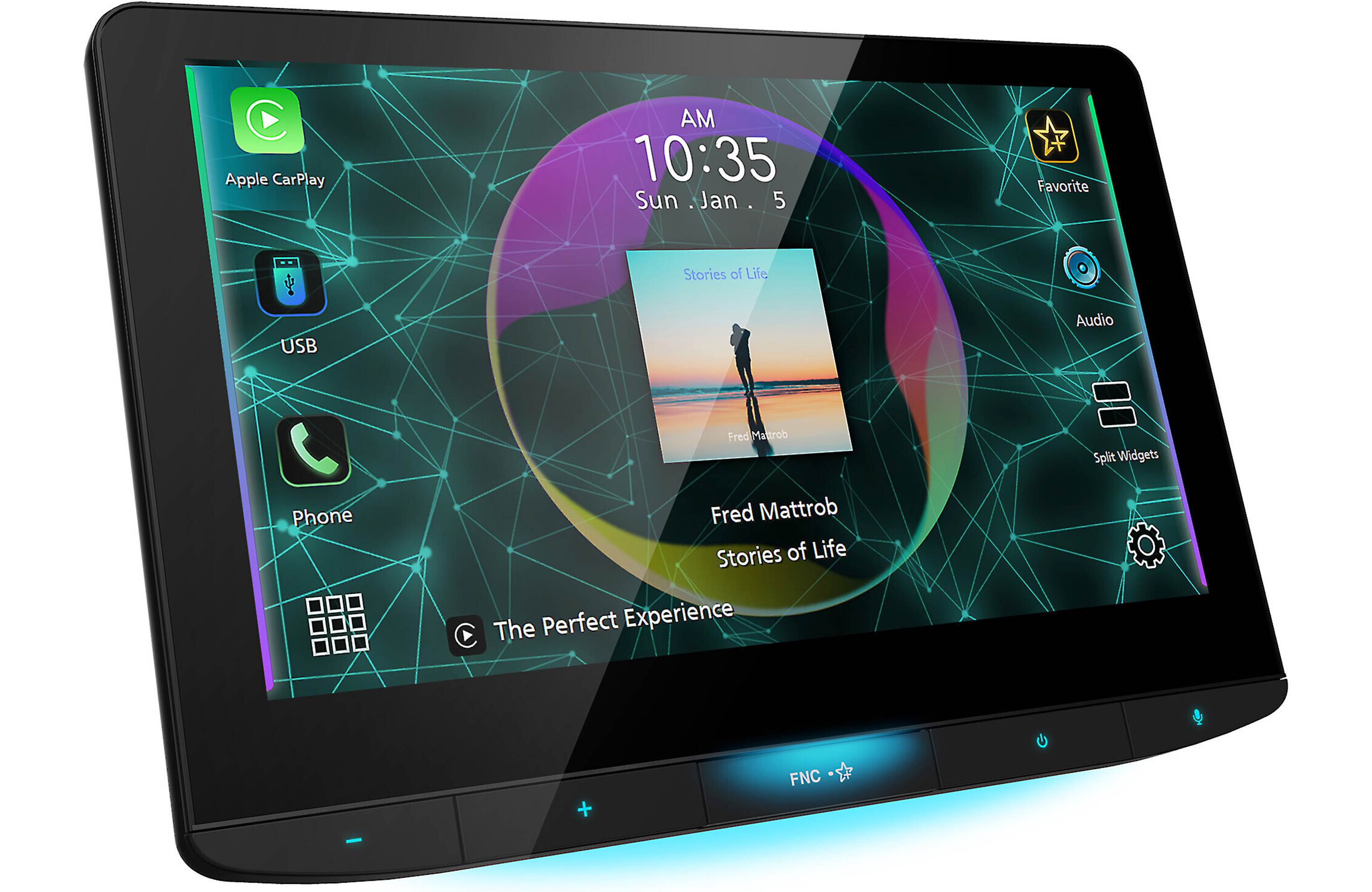 JVC KW-Z1000W Digital multimedia receiver (does not play discs)