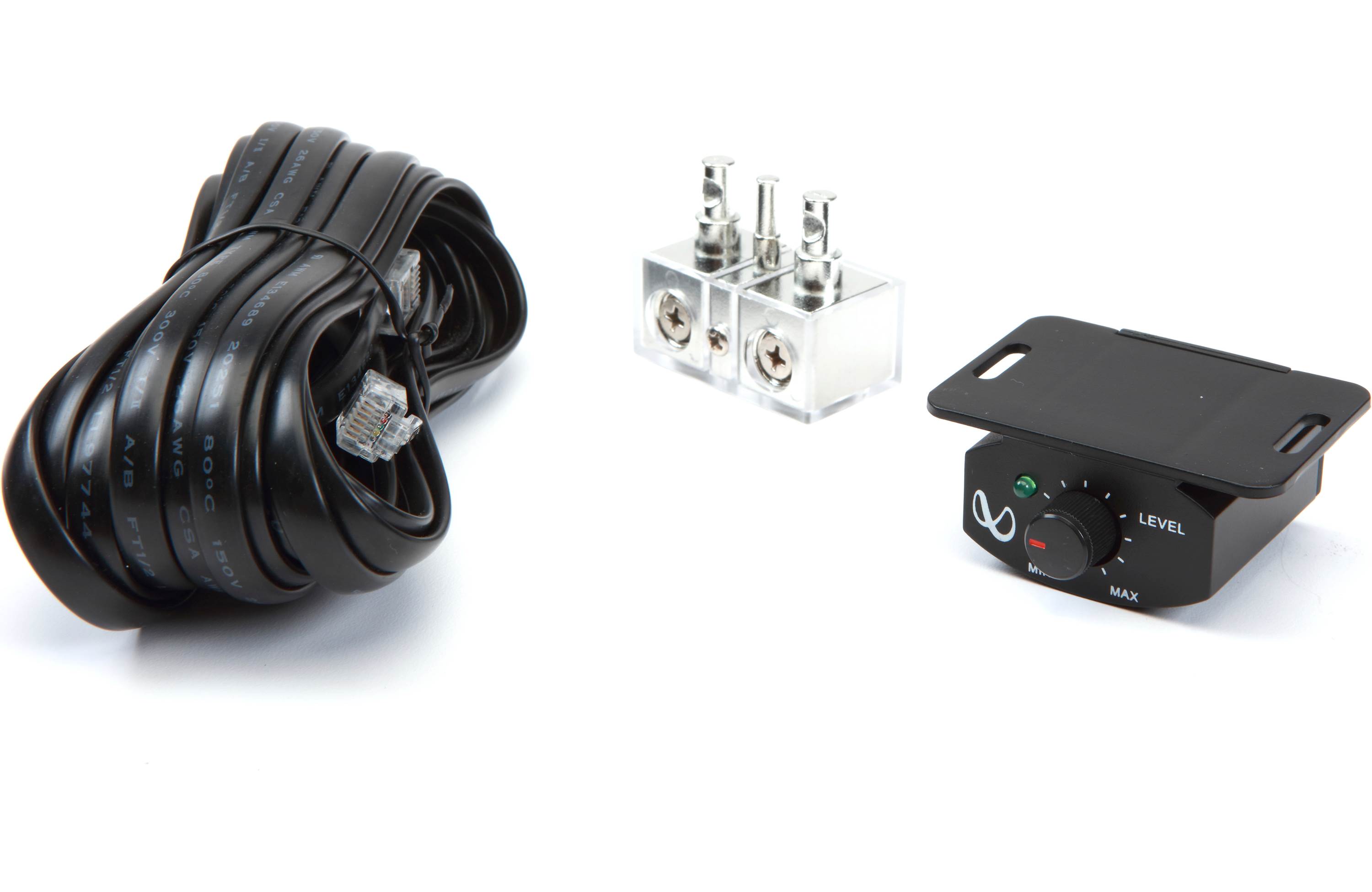 Infinity Kappa Five 5-channel car amplifier — 75 watts RMS x 4 at 4 ohms + 350 watts RMS x 1 at 2 ohms