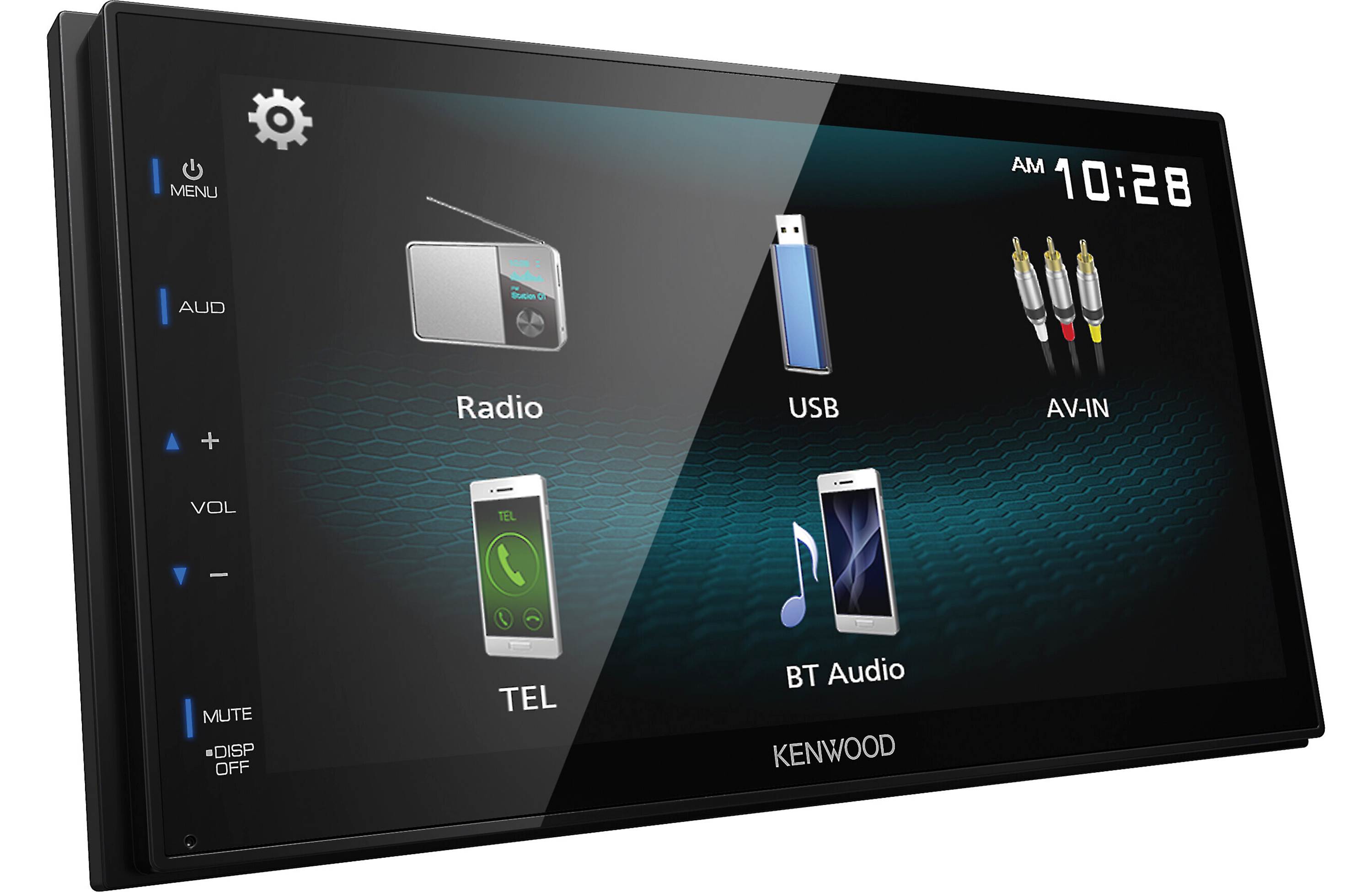 Kenwood DMX125BT 6.75″ Multimedia Receiver w/ Android Mirroring