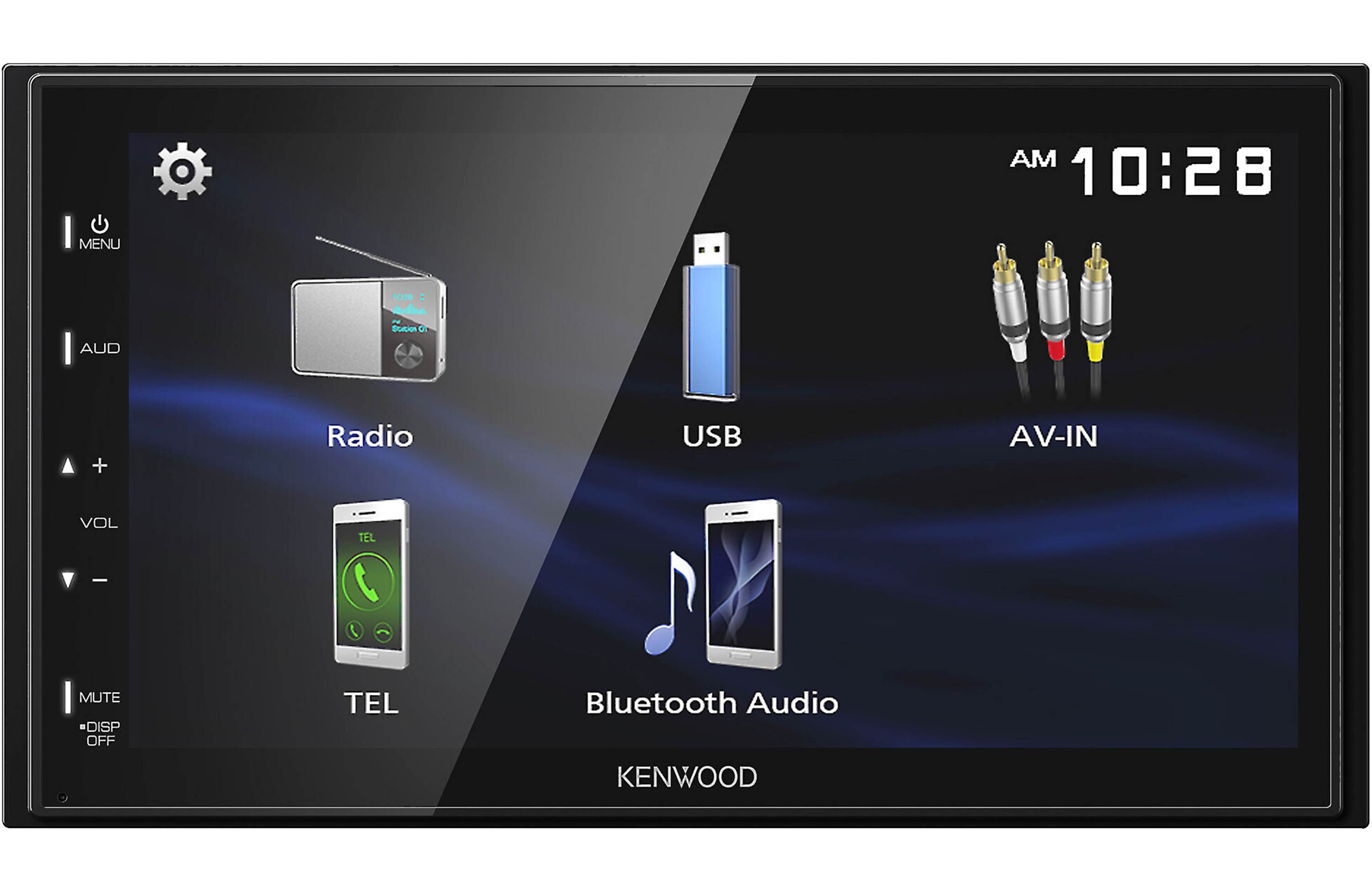 Kenwood DMX129BT, 6.8