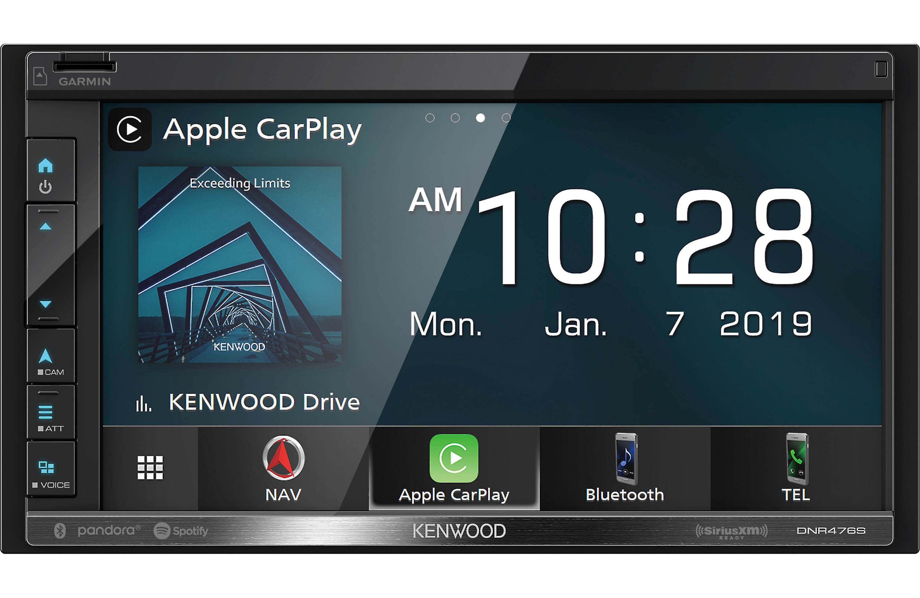 Kenwood DNR476S 6.75″ Receiver w/ CarPlay & Android Auto