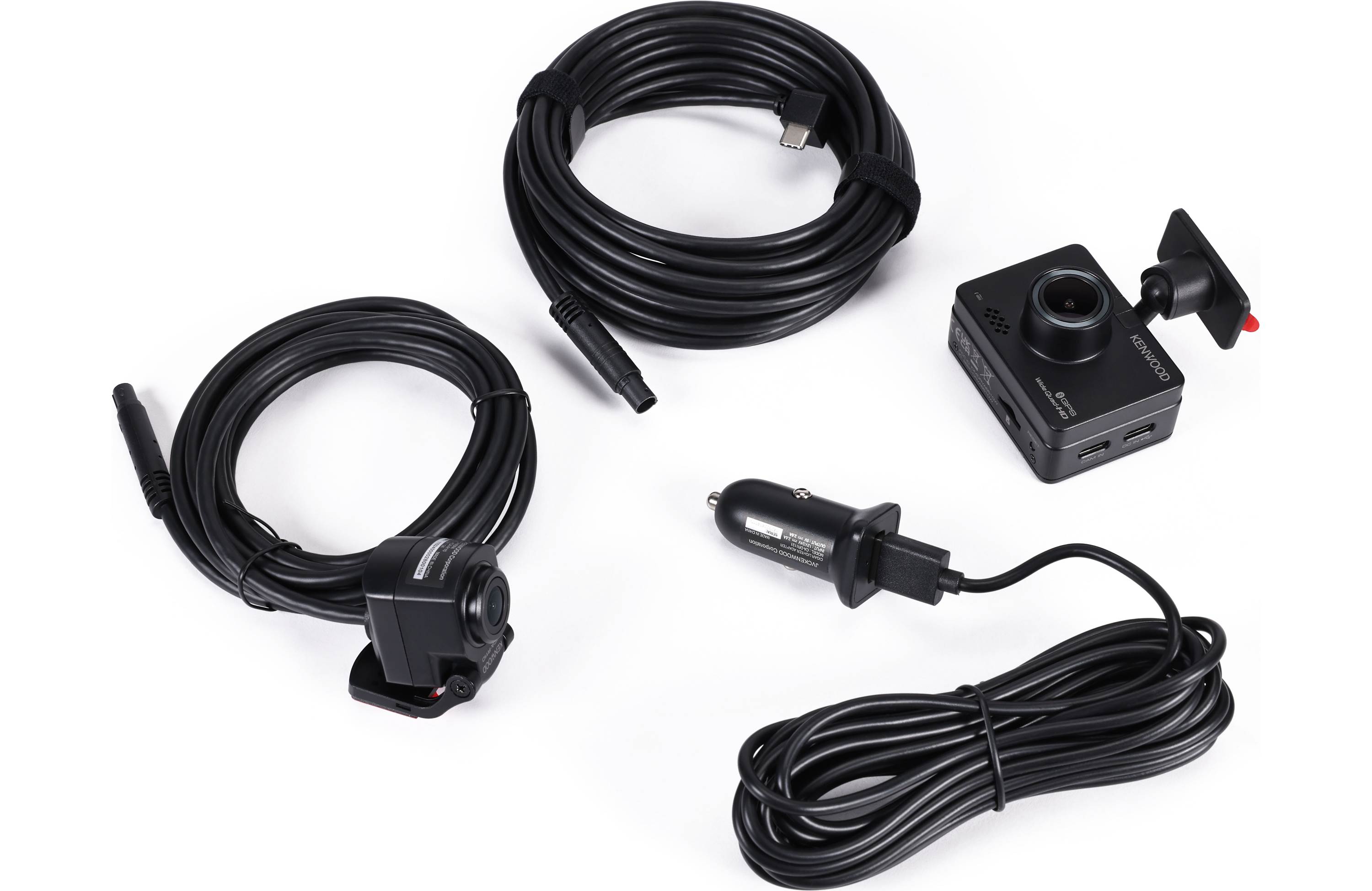 Kenwood DRV-A510WDP HD dash cam with 2