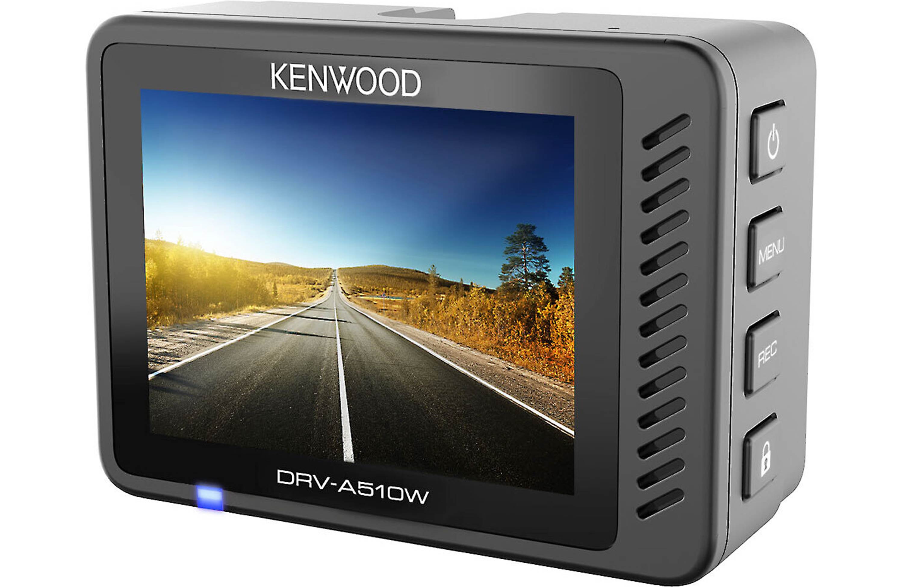 Kenwood DRV-A510WDP HD dash cam with 2