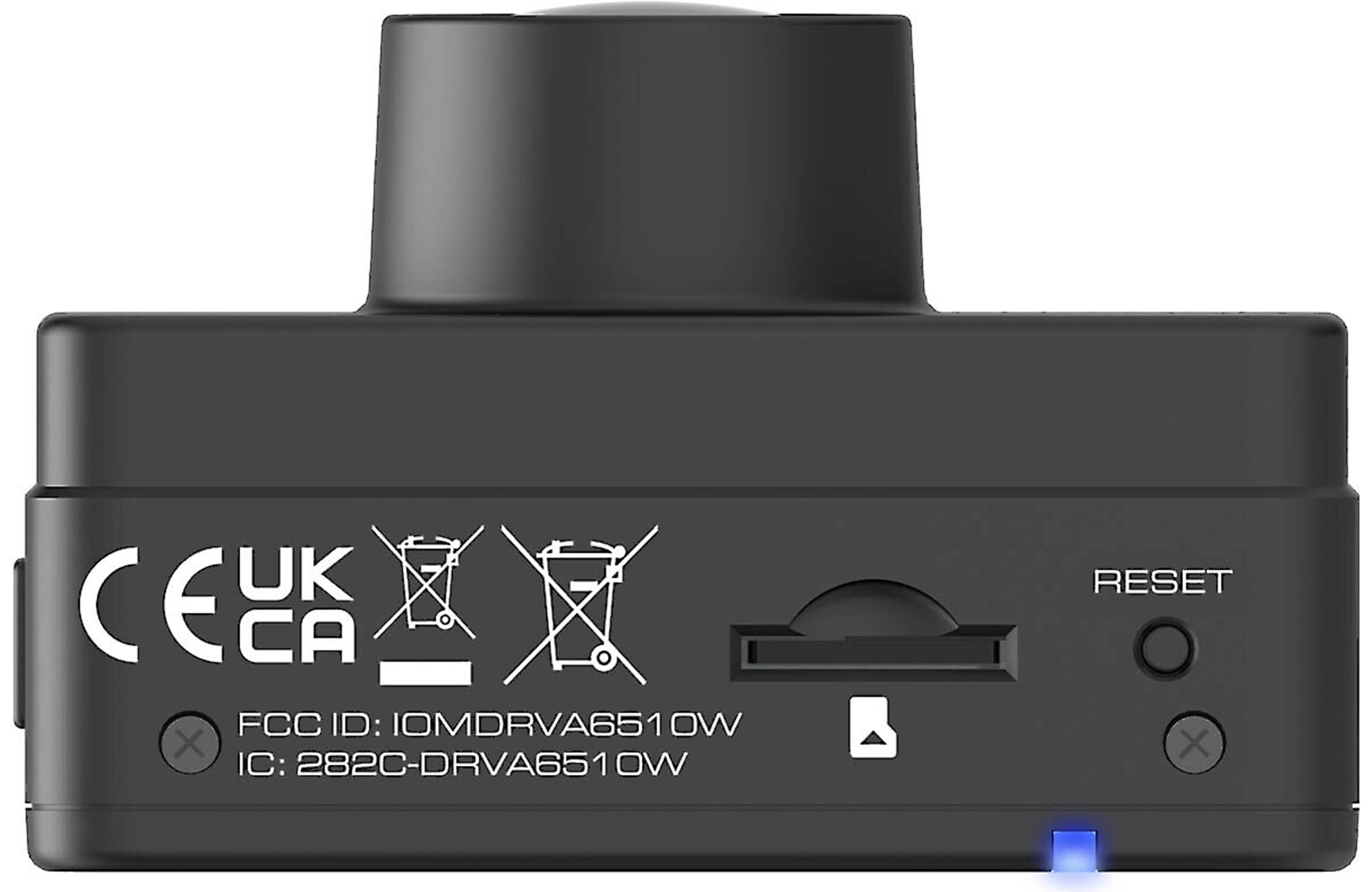 Kenwood DRV-A610WDP Compact 4K HD dash camera with 2