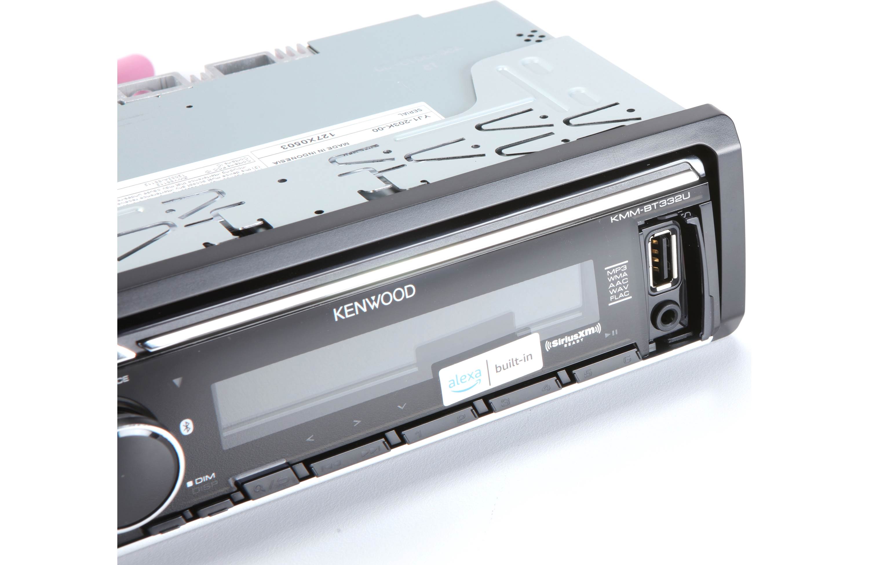 Kenwood KMM-BT332U Digital media receiver (does not play discs)