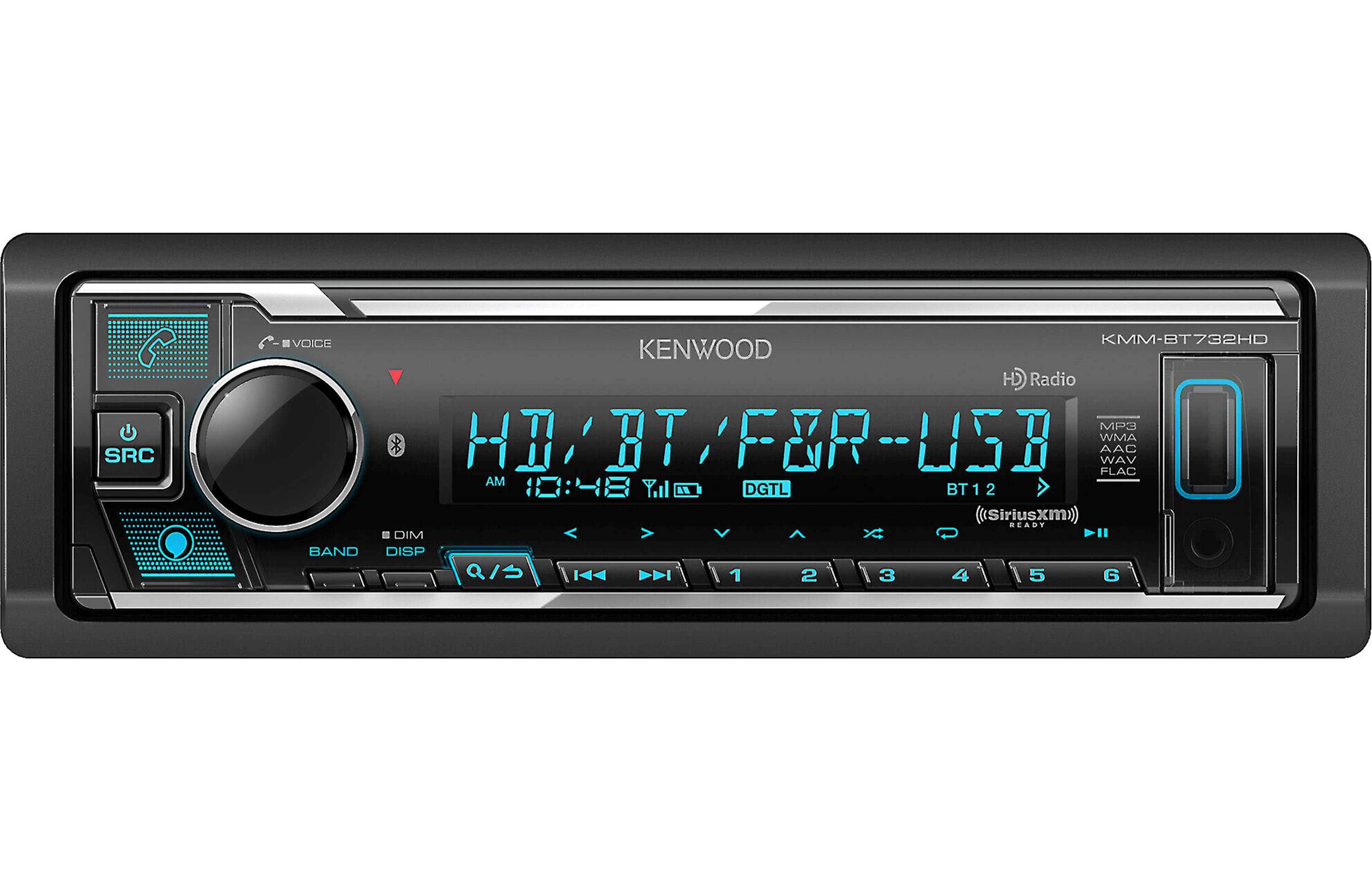 Kenwood KMM-BT732HD Digital media receiver (does not play discs)
