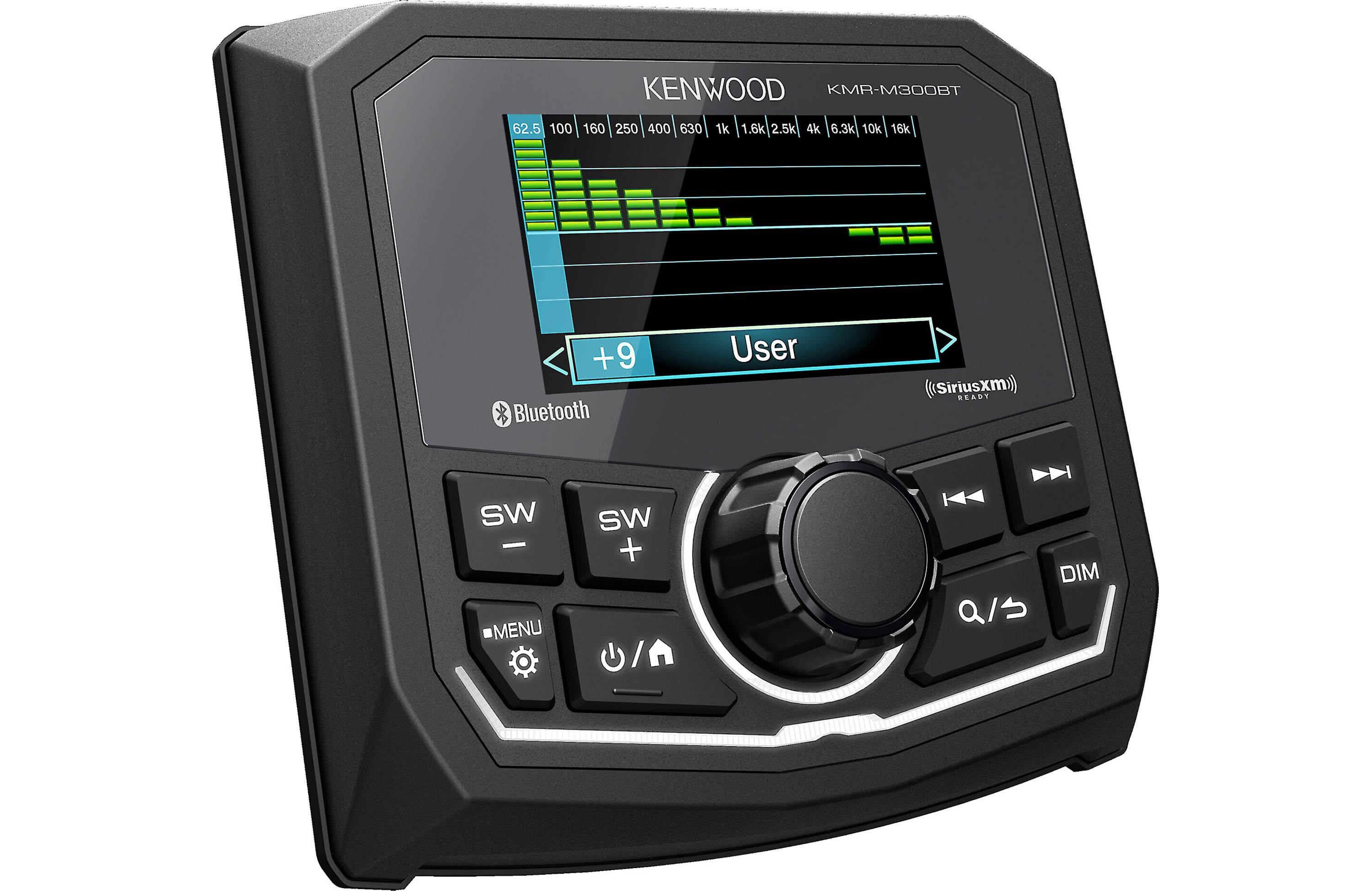 Kenwood KMR-M300BT Marine Receiver w/ Bluetooth, USB & Vid Input
