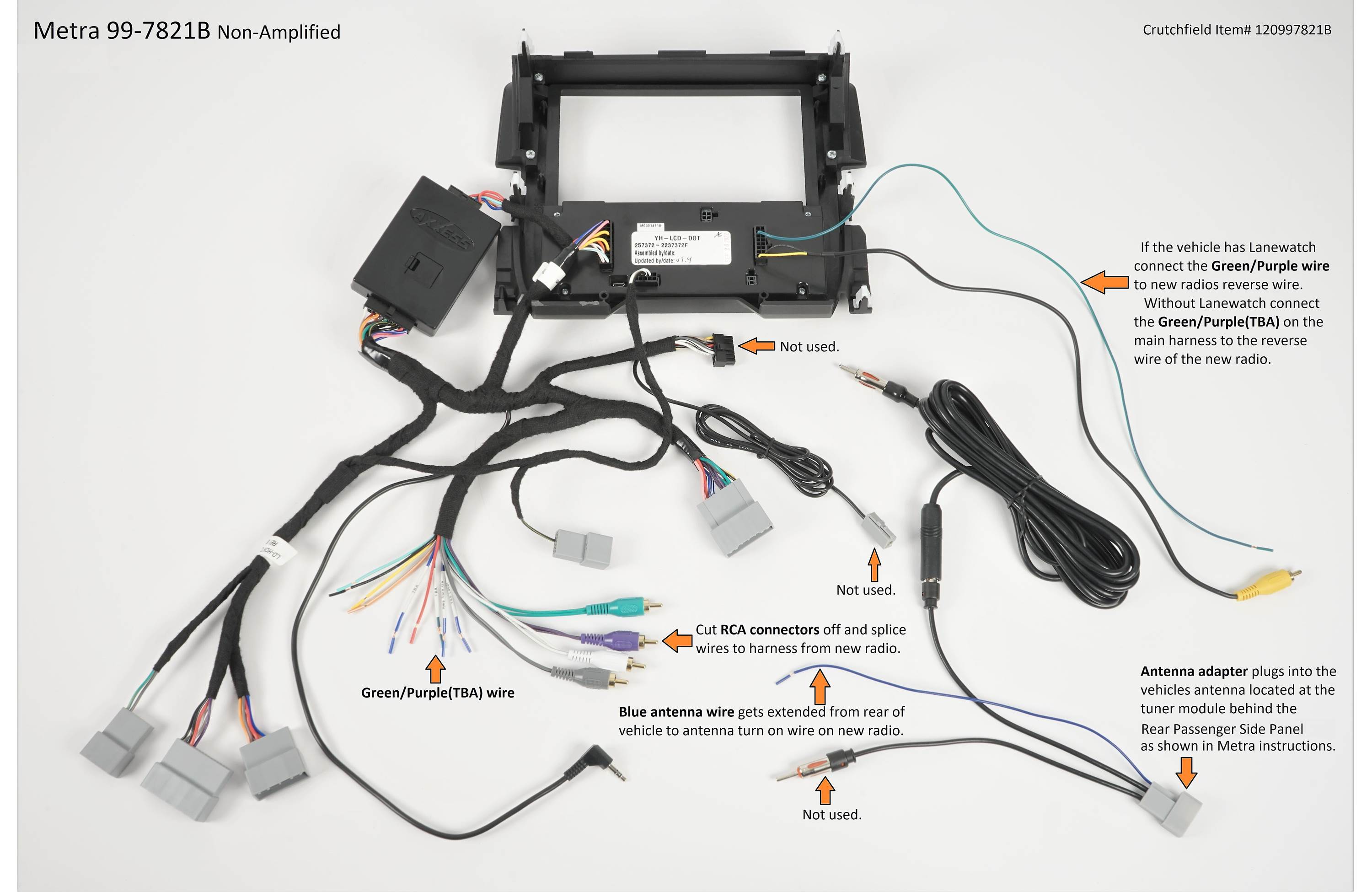Metra 99-7821B Dash and Wiring Kit