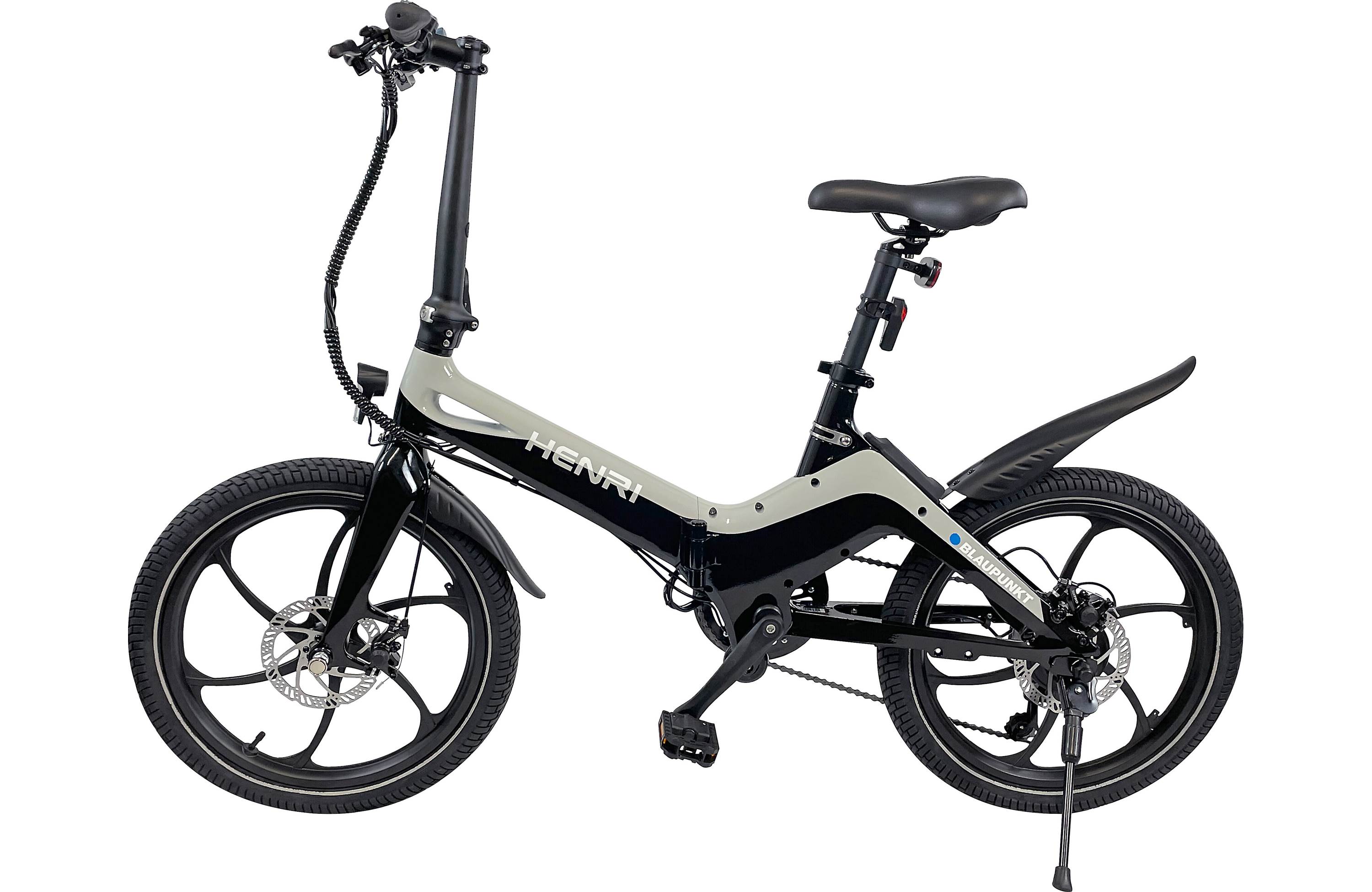 Blaupunkt Fiete Electric bicycle with 350-watt motor and foldable frame