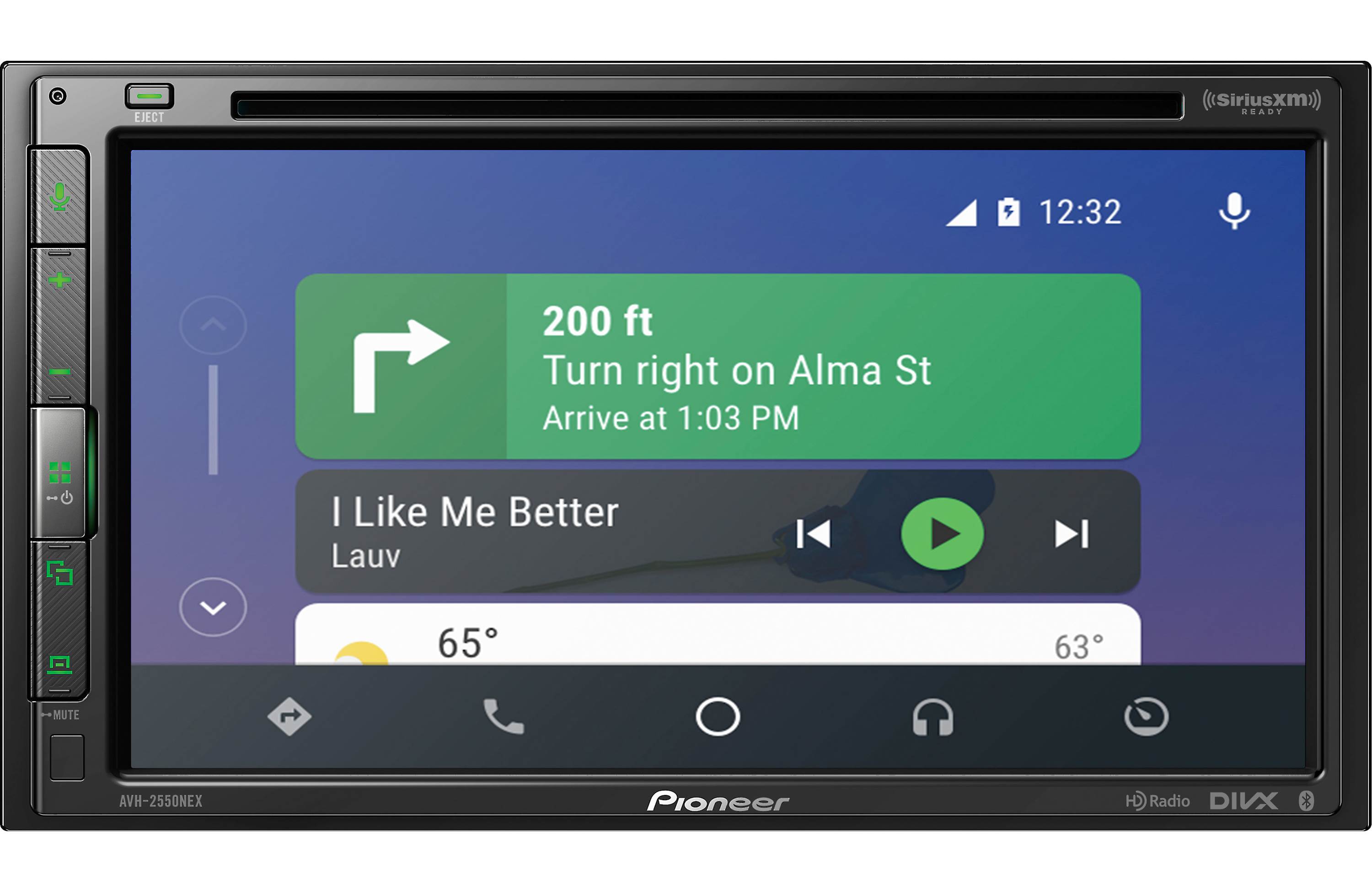 Pioneer AVH-2550NEX DVD receiver