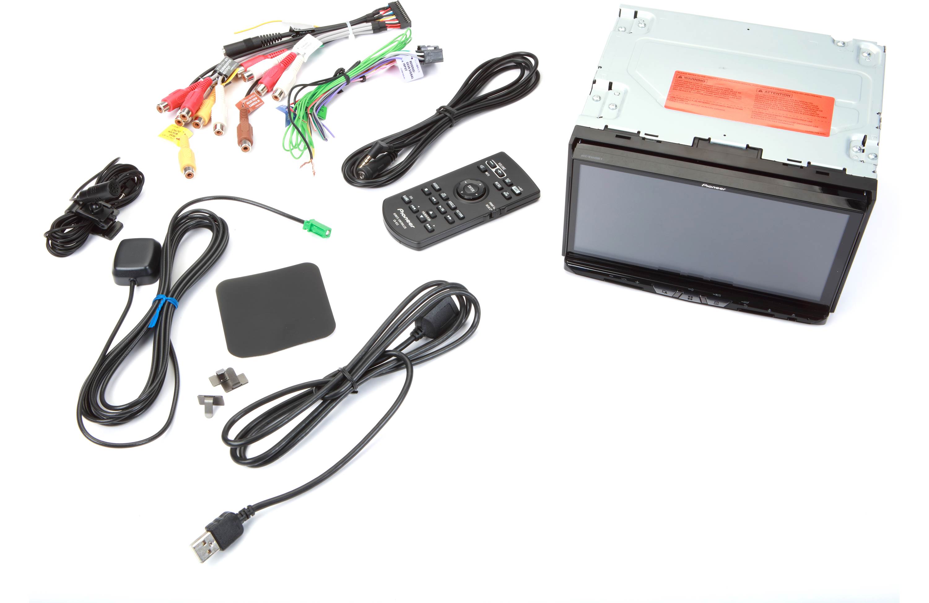 Pioneer AVIC-W8600NEX 7 inch Bullet Camera Multimedia Navigation Receiver - Black