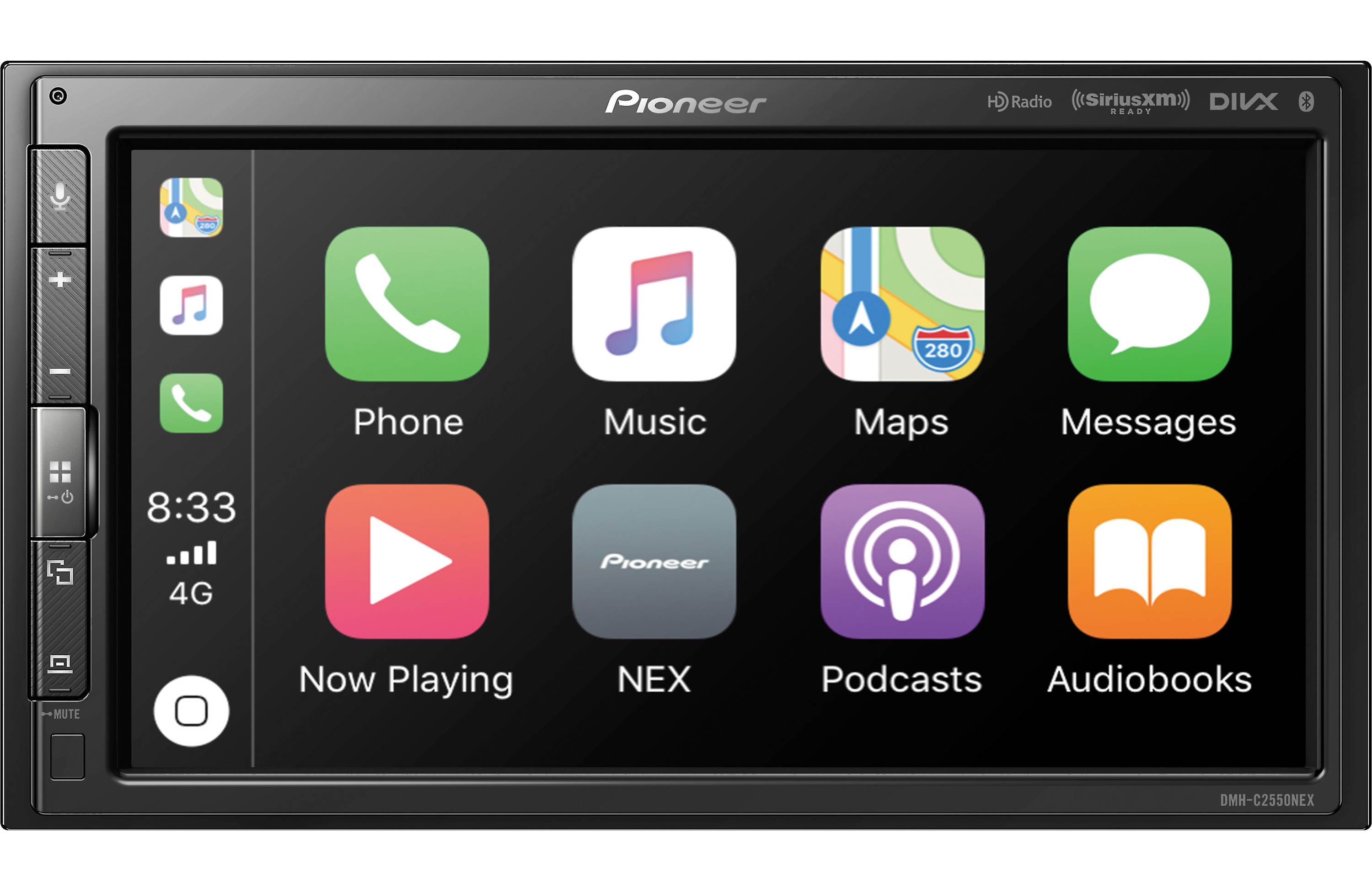 Pioneer DMH-C2550NEX Digital multimedia receiver — does not play discs