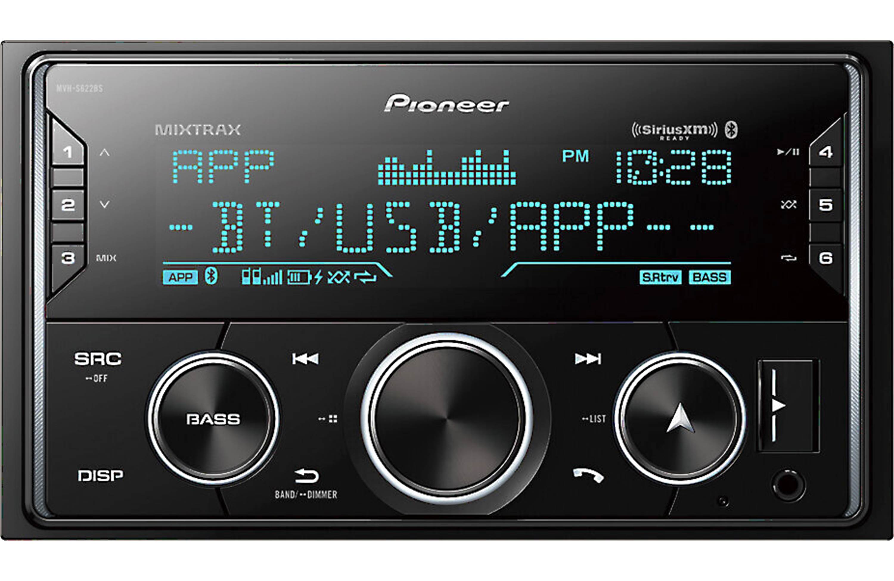 Pioneer MVH-S622BS Digital media receiver (does not play discs)