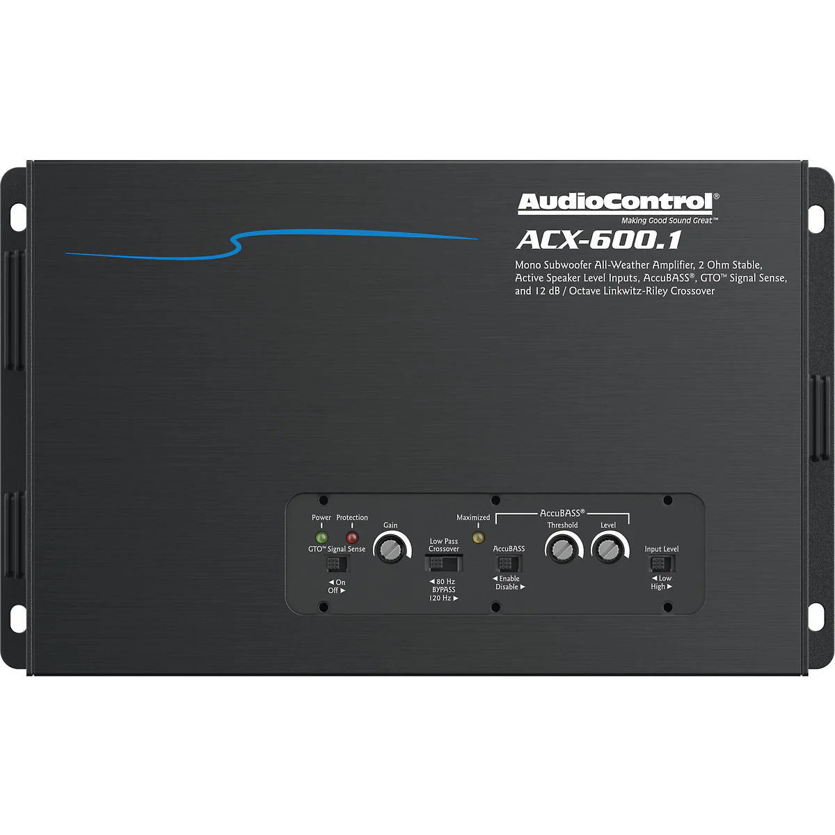 AudioControl ACX-600.1 600W RMS Monoblock Marine Amplifier