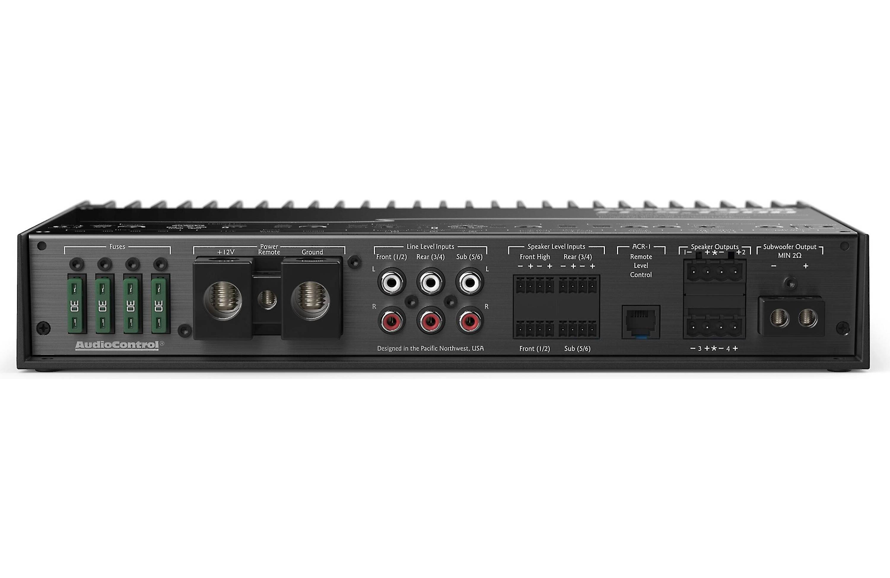 AudioControl LC-5.1300 5-channel car amplifier — 100 watts RMS x 4 at 4 ohms + 500 watts RMS