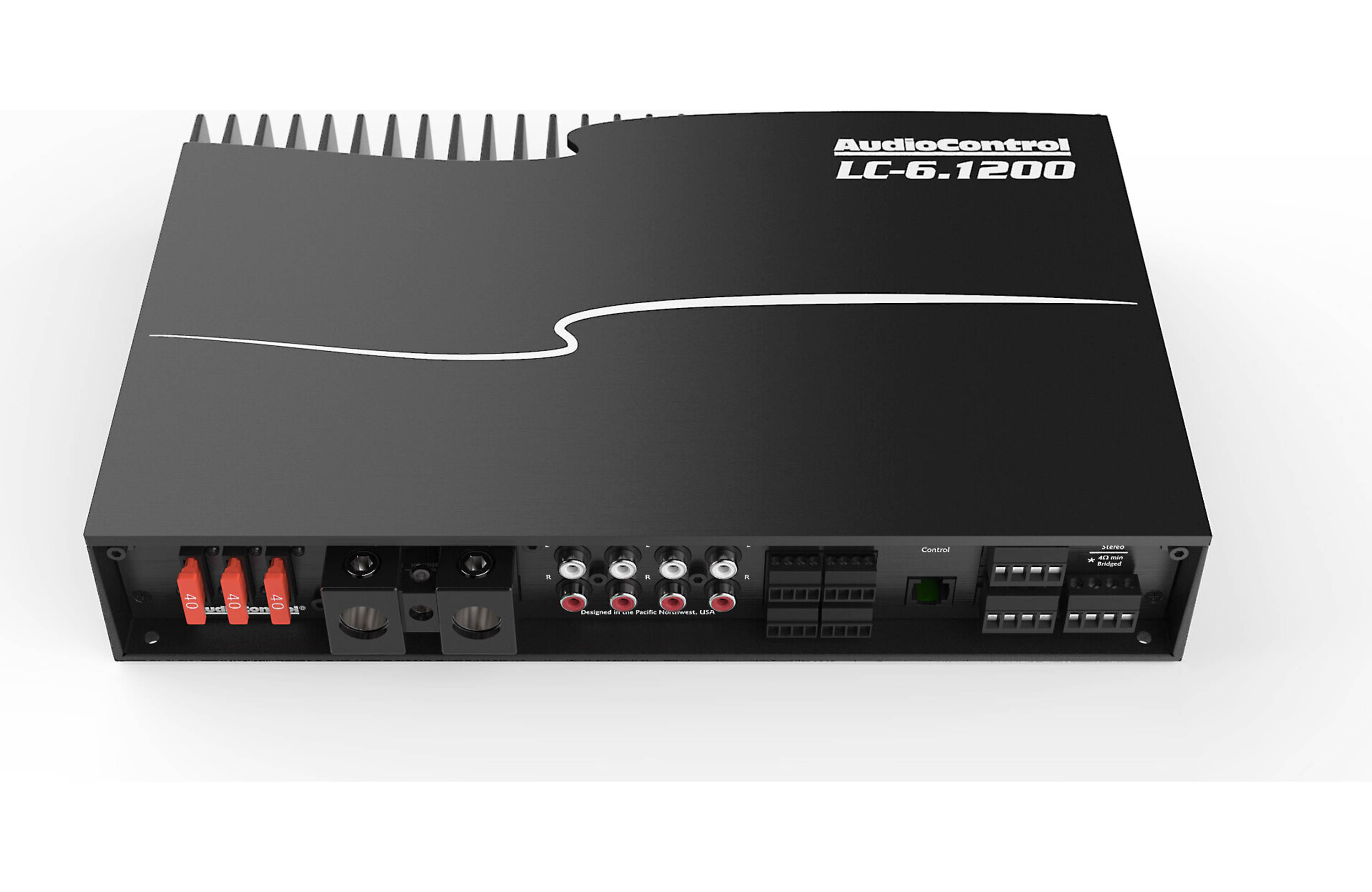 AudioControl LC-6.1200 6-channel car amplifier — 125 watts RMS x 6