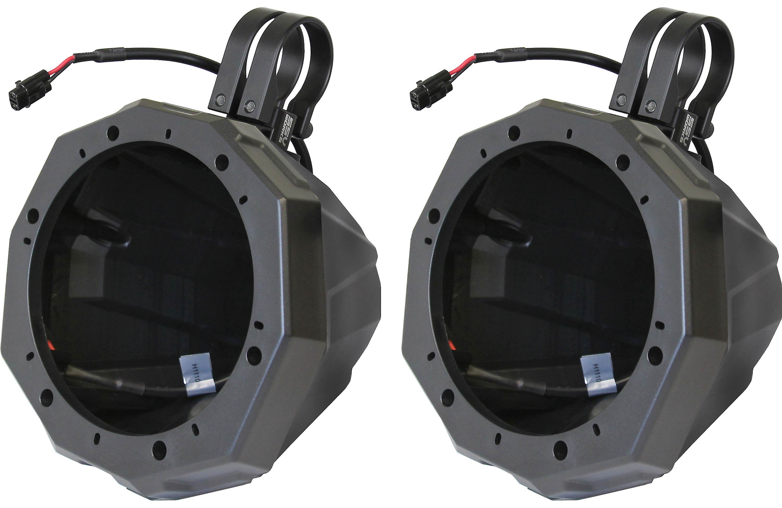 SSV Works US2-C65/200U Unloaded cage-mount speaker pods for off-road use (2