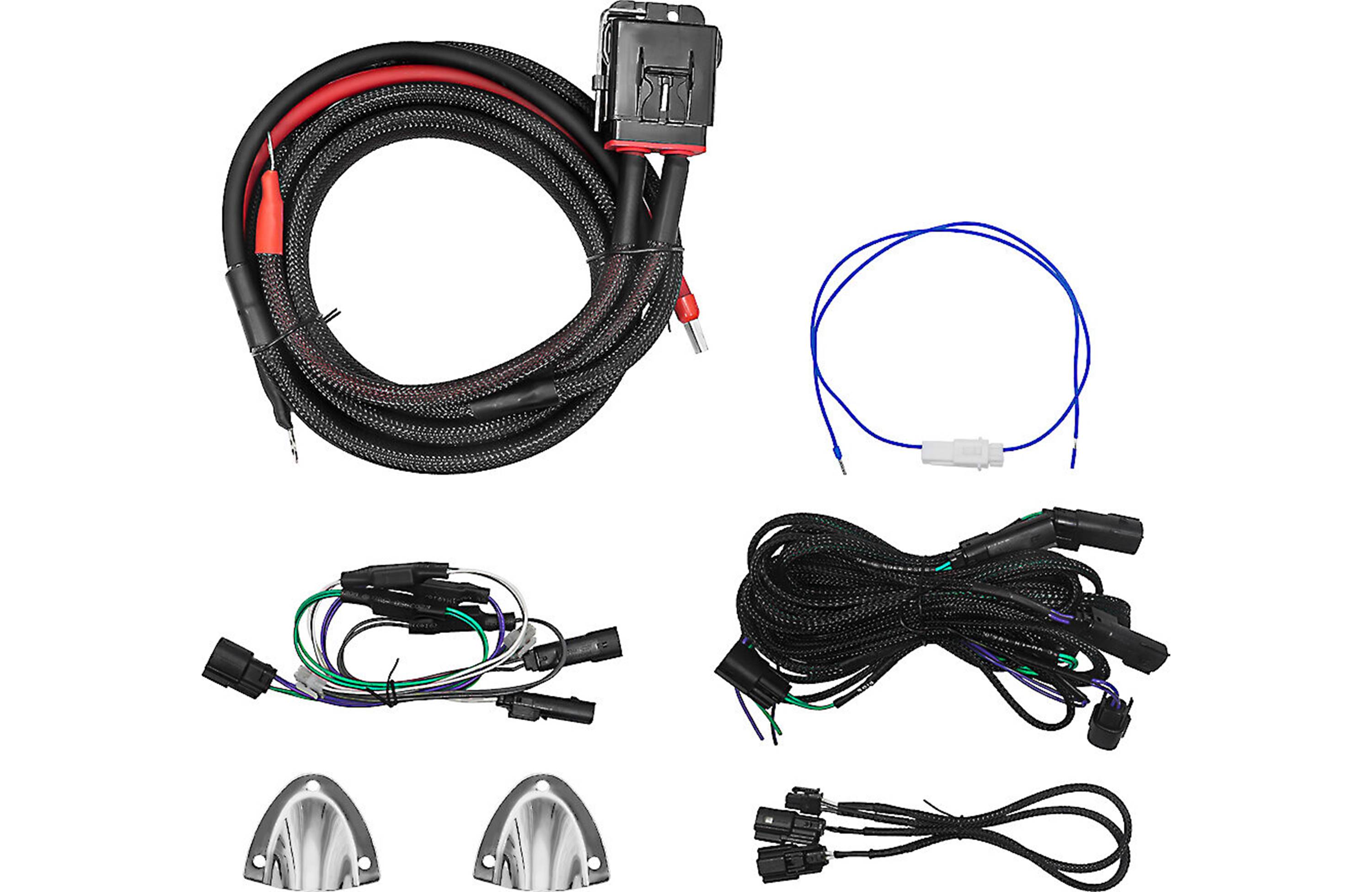 Cicada Audio HDPro4K Harley-Davidson amp wiring kit — 8-gauge power and ground