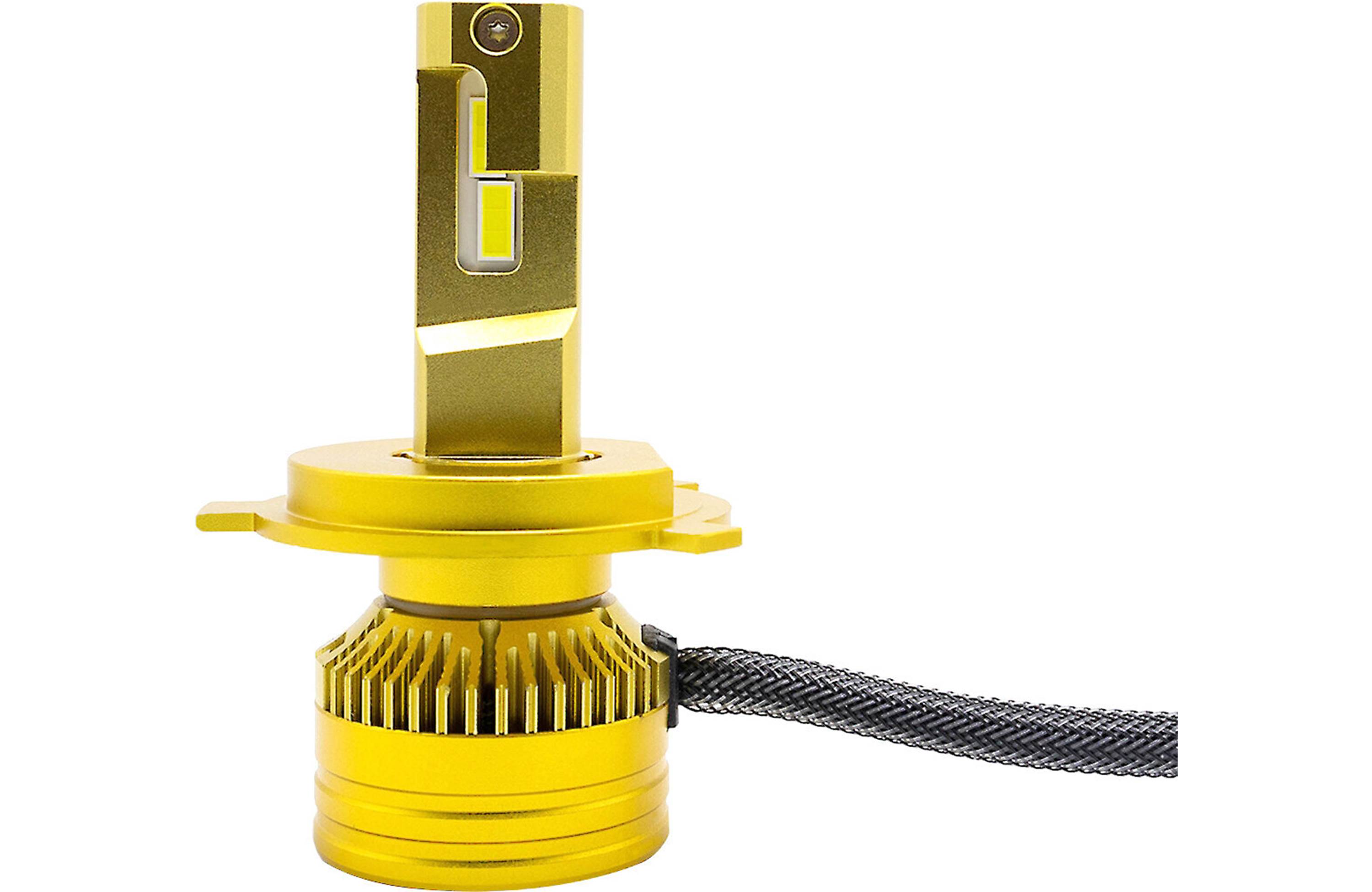 L3 Series LED headlight bulbs — 16,000 lumens brightness rating - LUC L3-H4
