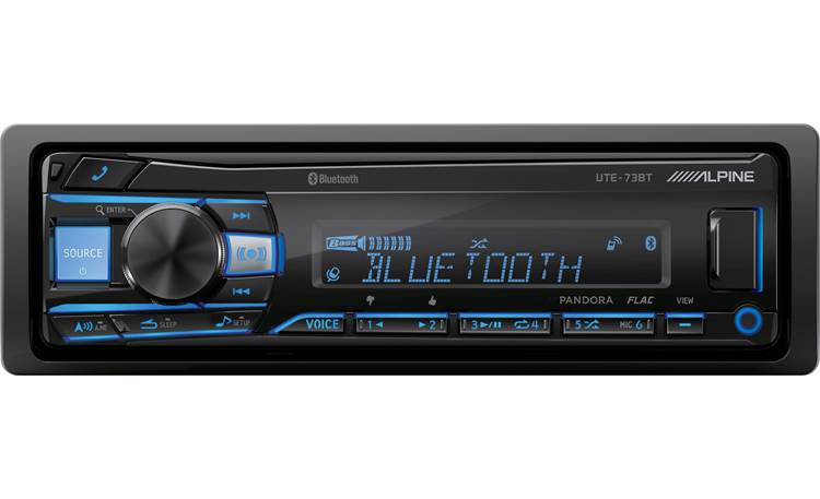 Alpine UTE-73BT Advanced Bluetooth Mech-less Digital Media Receiver
