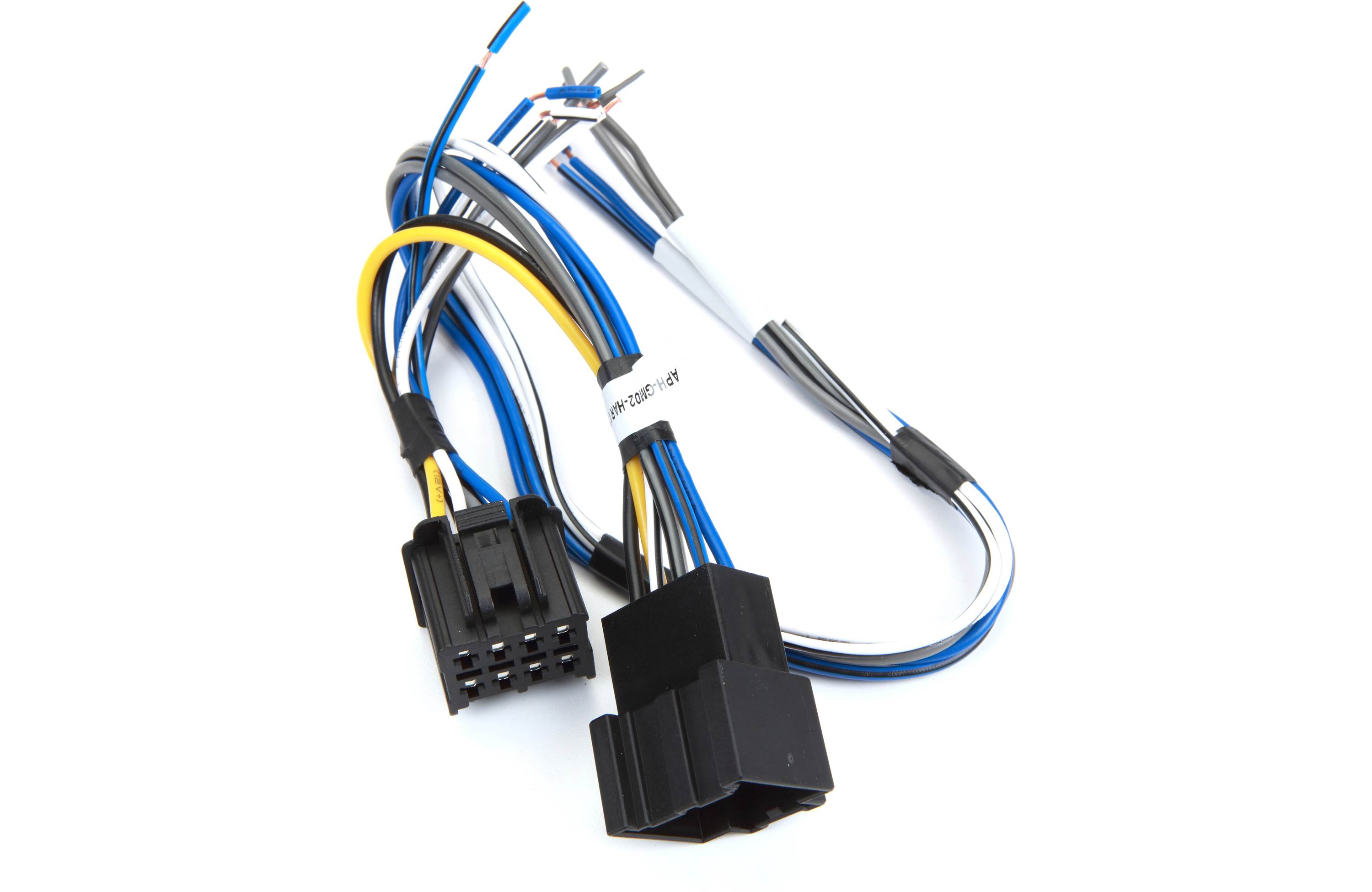 PAC APH-GM02 AmpPro Speaker Connection Harness in select 2014-up GM vehicles with factory Bose amp