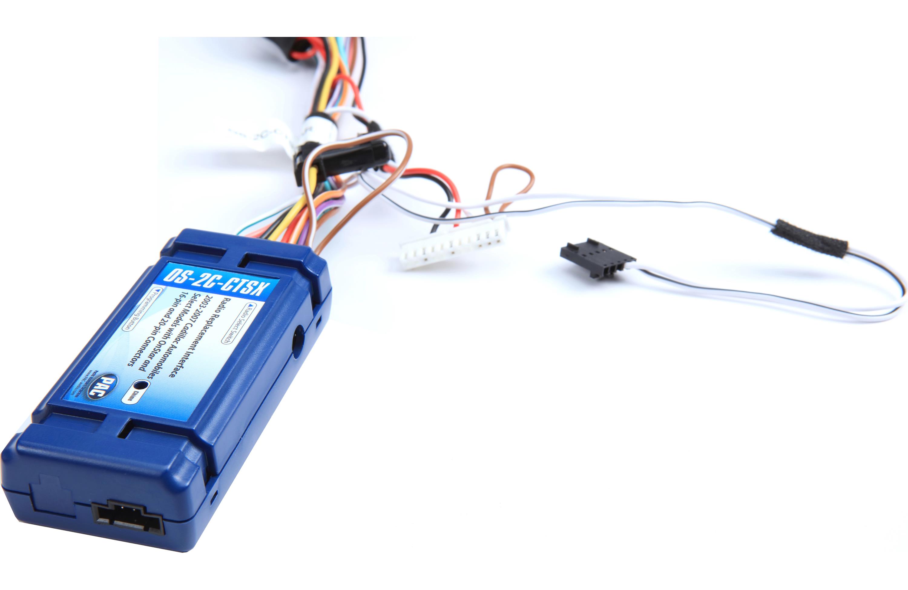 PAC OS-2C-CTSX Wiring Interface amplified audio system in 2003-07 Cadillac CTS or SRX models