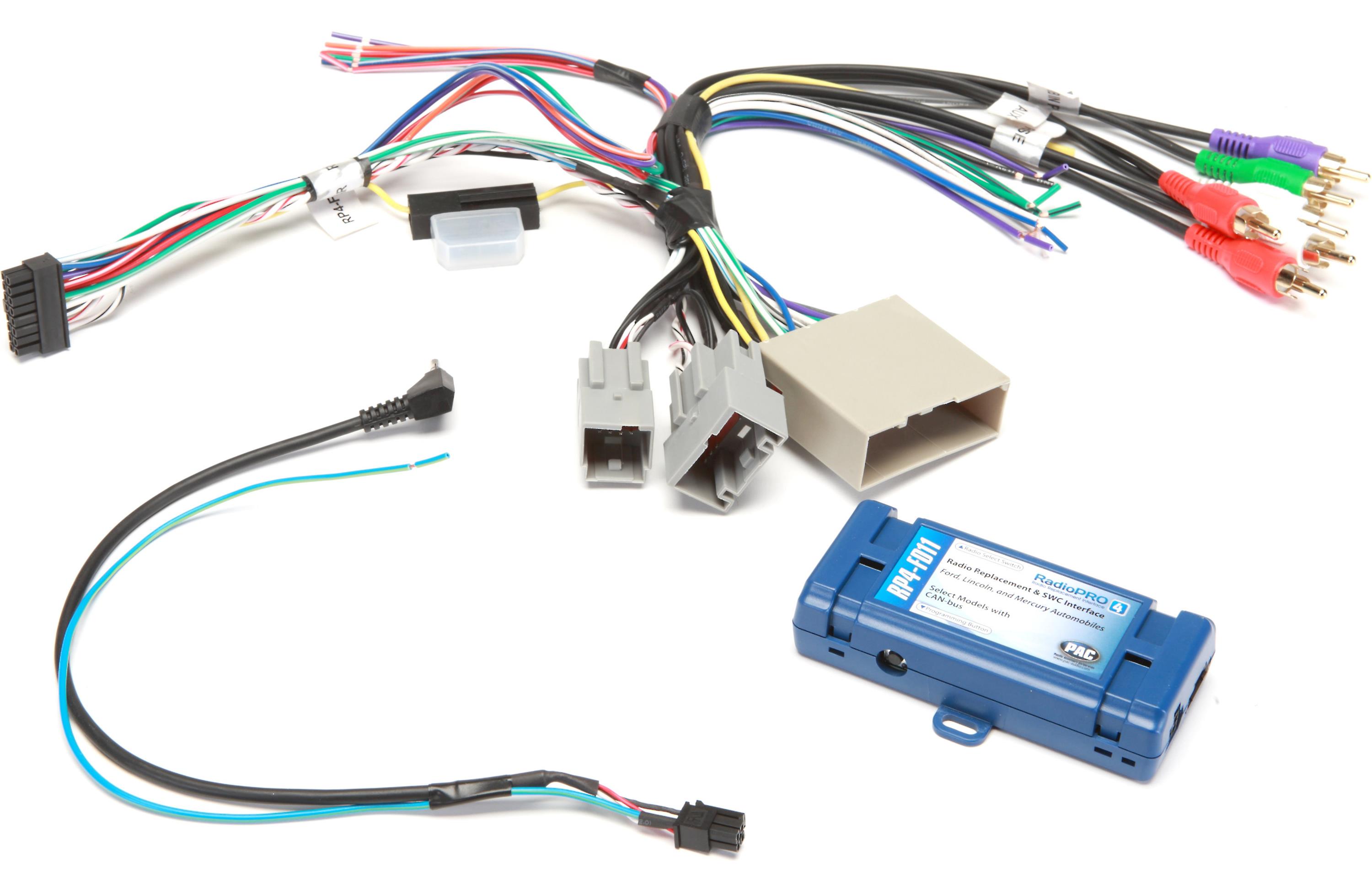 PAC RP4-FD11 Wiring Interface in select 2005-16 Ford, Lincoln, and Mercury vehicles