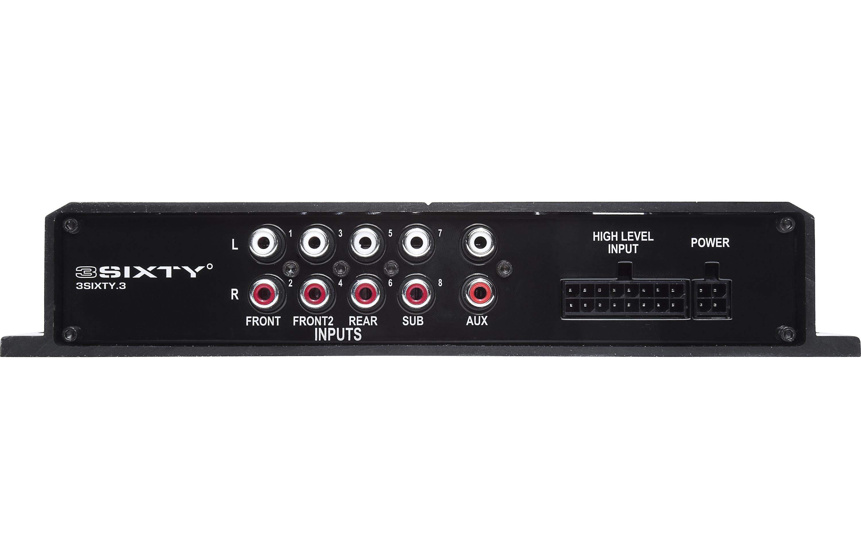 Rockford Fosgate 3Sixty.3 8-channel digital signal processor