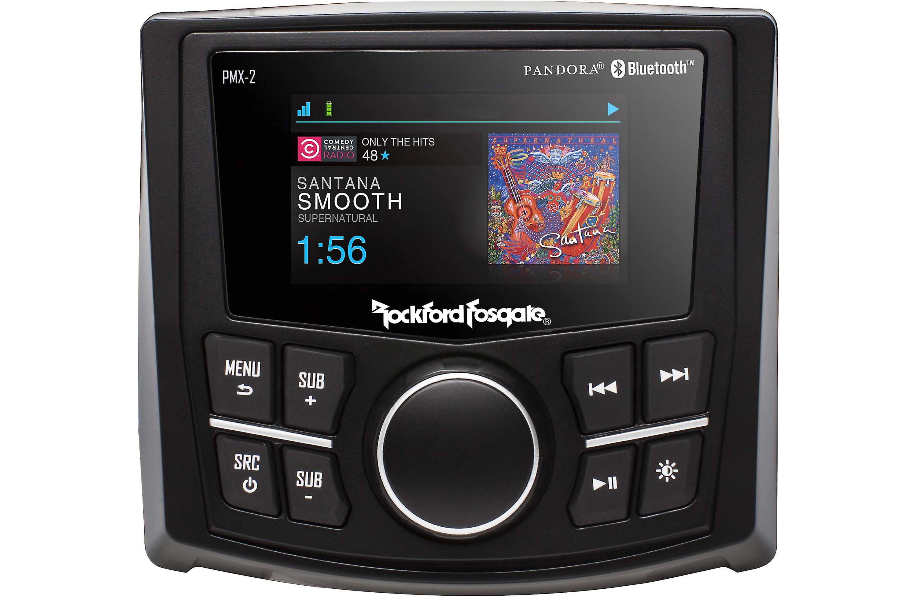 Rockford Fosgate PMX-2 Marine digital media receiver with Bluetooth
