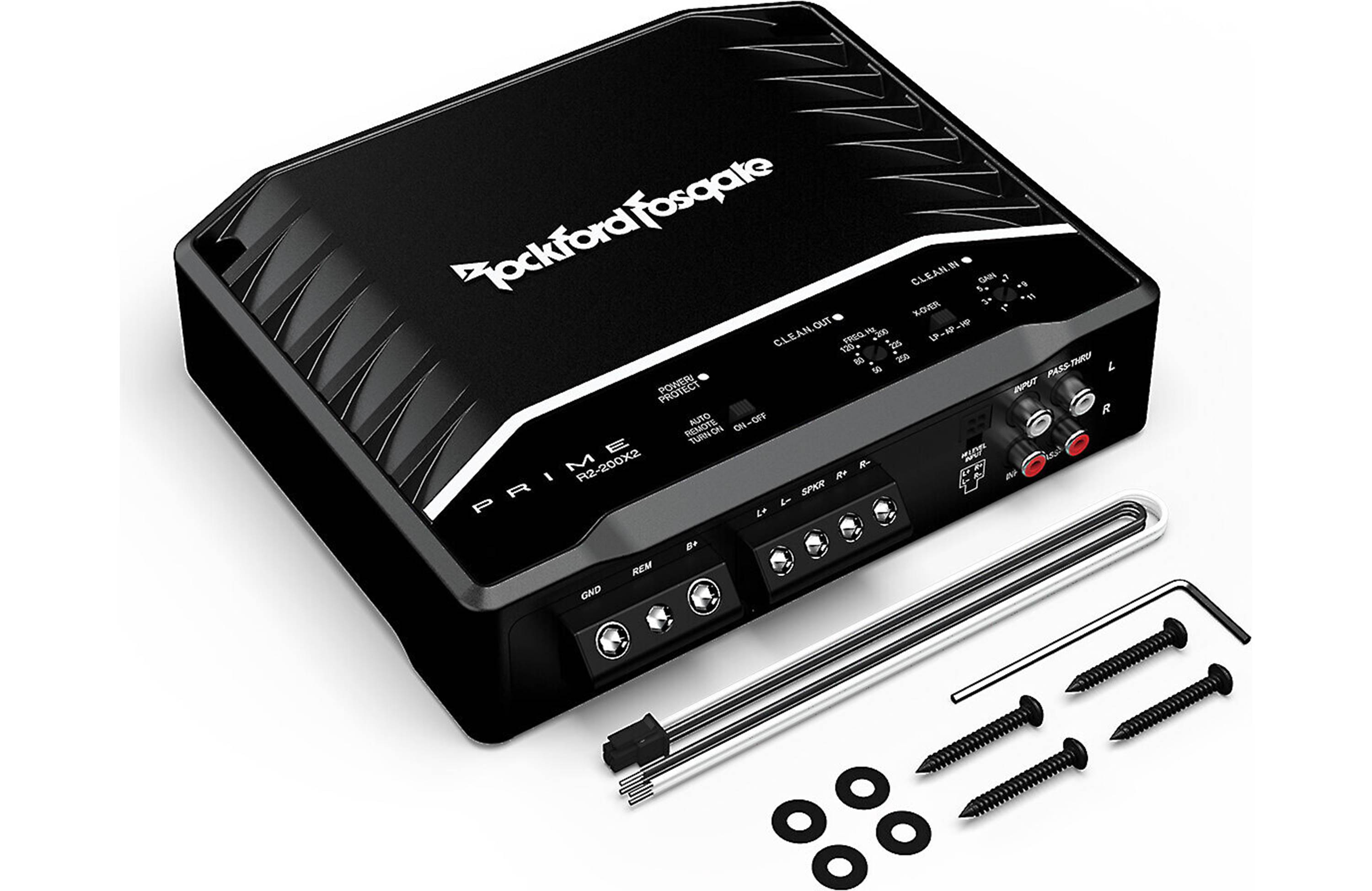 Rockford Fosgate R2-200X2 Prime Series 2-channel car amplifier — 50 watts RMS x 2