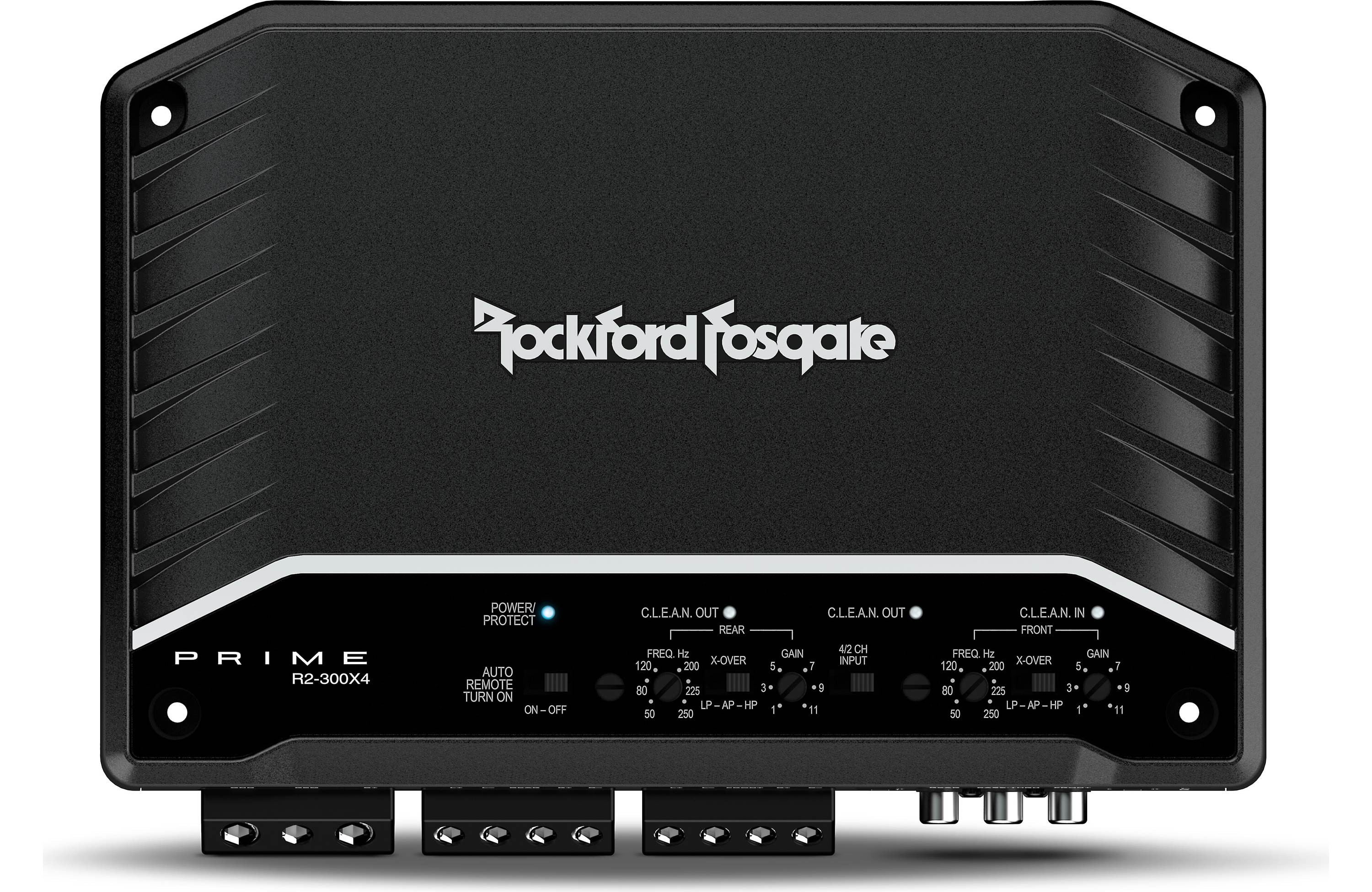Rockford Fosgate R2-300X4 Prime Series 4-channel car amplifier — 50 watts RMS x 4