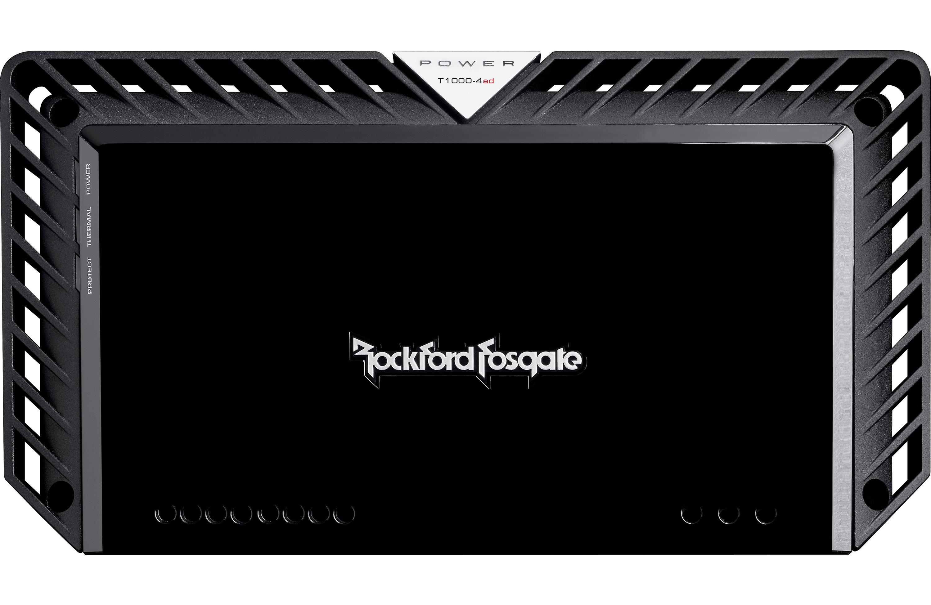 Rockford Fosgate T1500-1bdCP Power Series mono sub amplifier — 1,500 watts RMS x 1 at 2 ohms