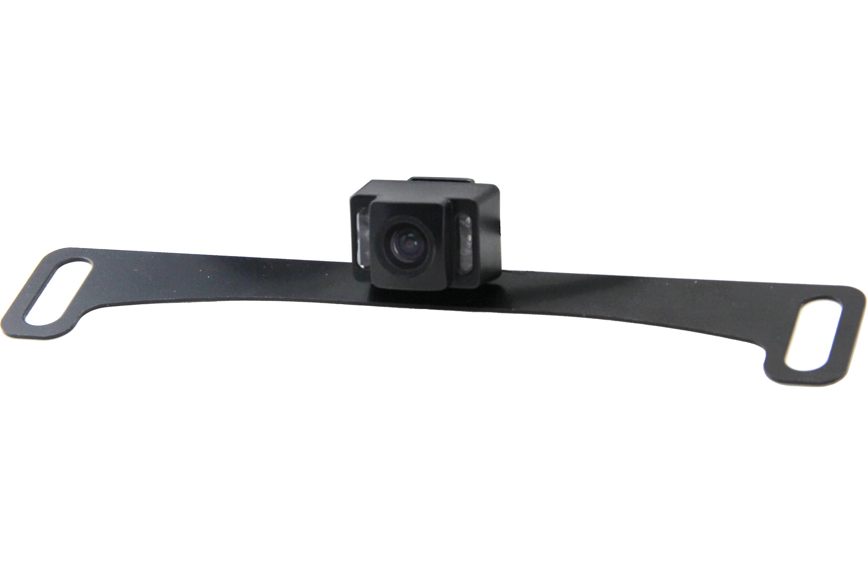 Boyo VTL17ir Universal backup cam with infrared night vision — license-plate-mount