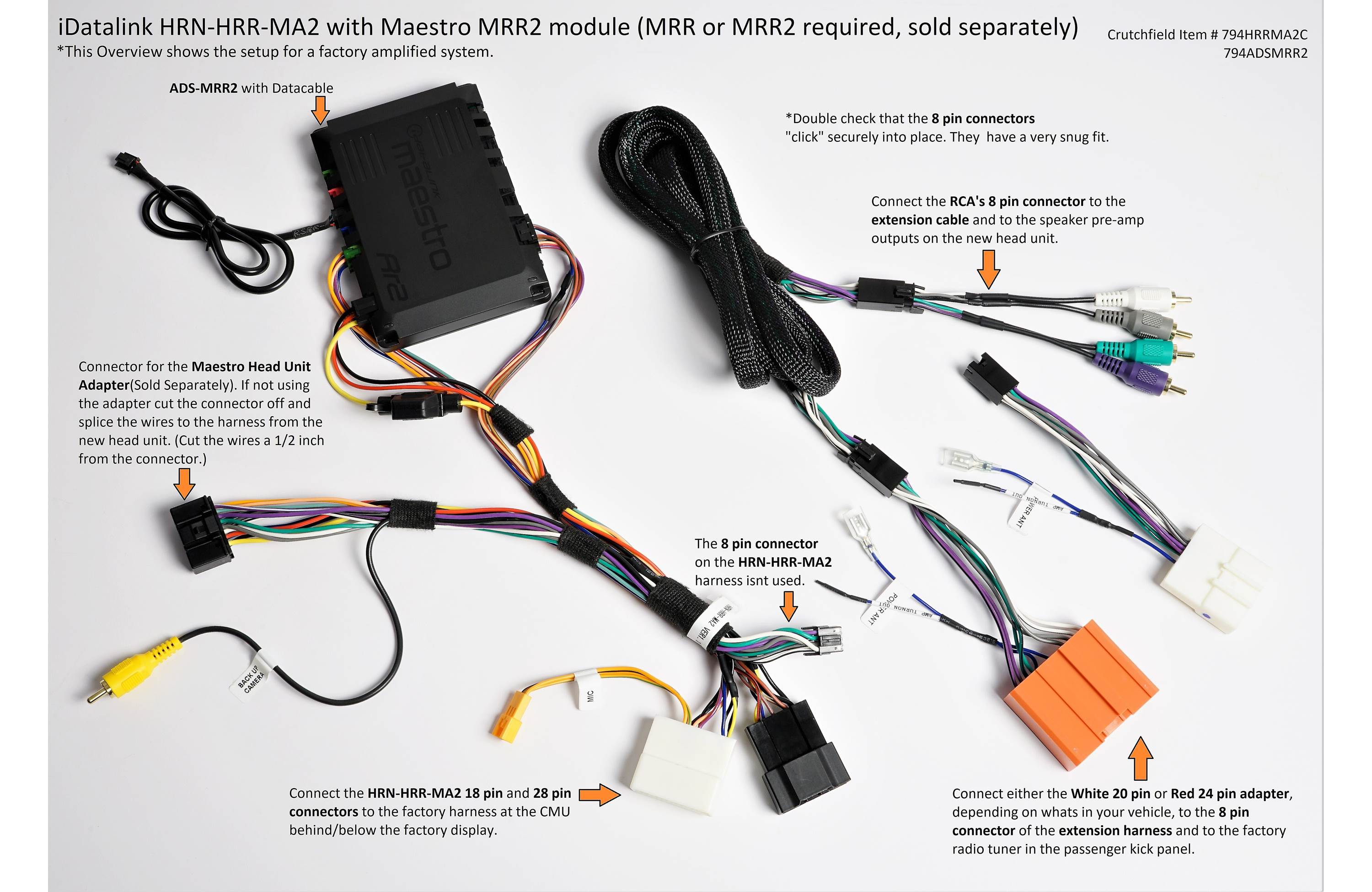 iDatalink HRN-HRR-MA2 in select 2014-20 Mazda vehicles