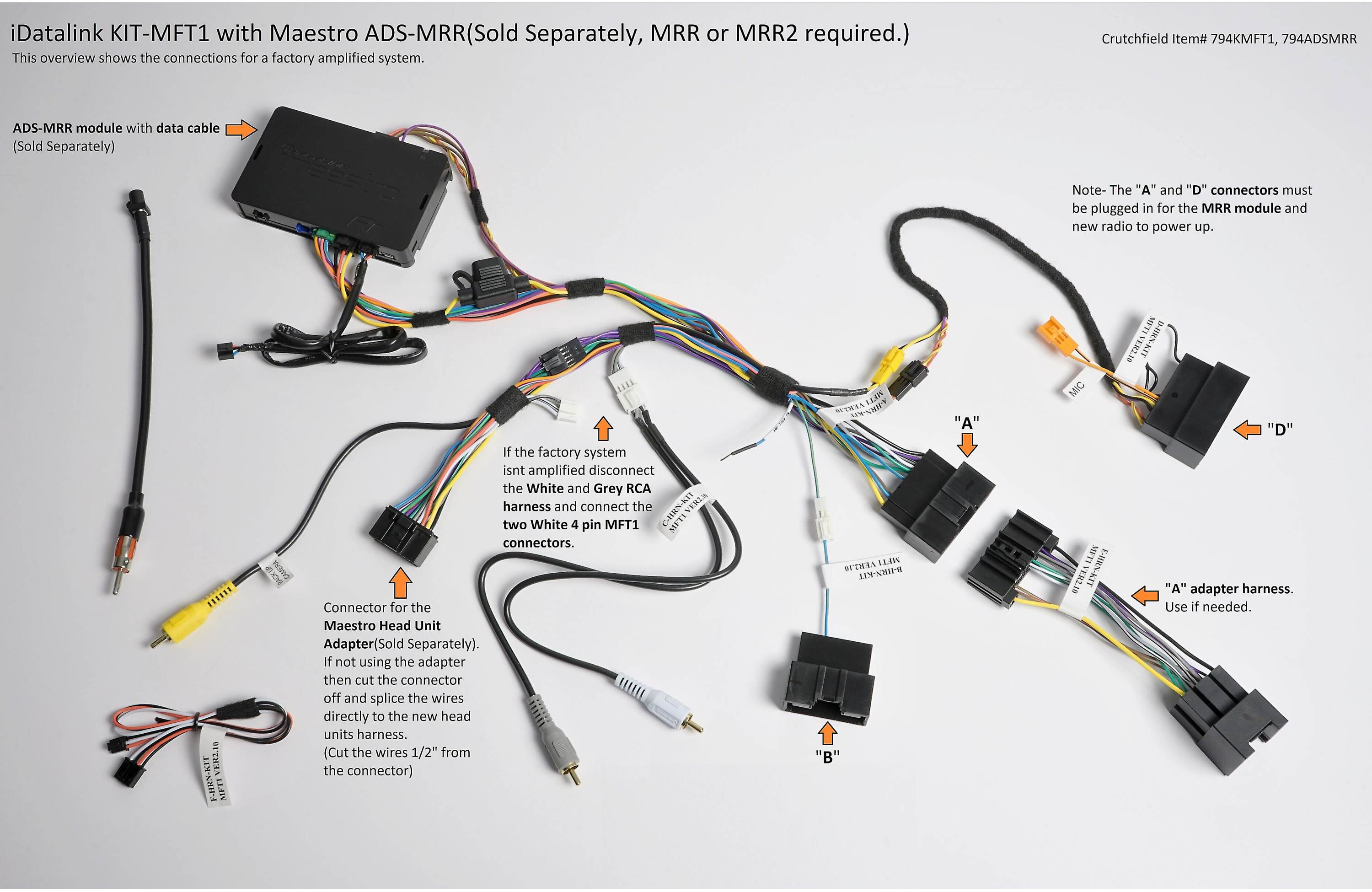iDatalink KIT-MFT1 dash kit