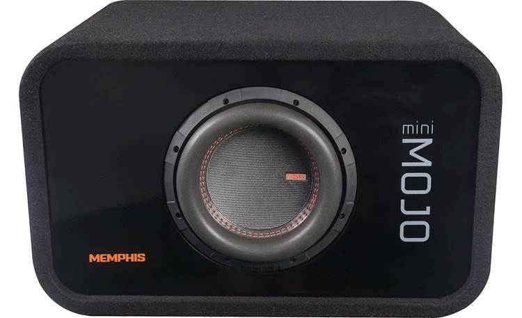 Memphis Audio MJME8S1 Mojo Mini Series ported enclosure with 1-ohm 8