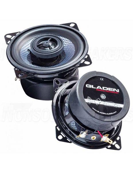 Gladen Audio RC100 4-inch High-Performance Coaxial Speaker Kit