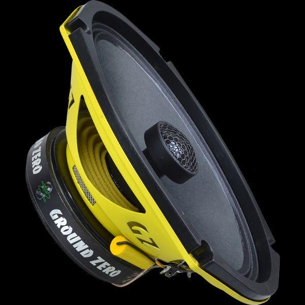 Ground Zero GZCF 69SPL - 15 x 23 cm (6 x 9 Inch) 2-Way Speaker with 300 Watt (RMS: 150 Watt)