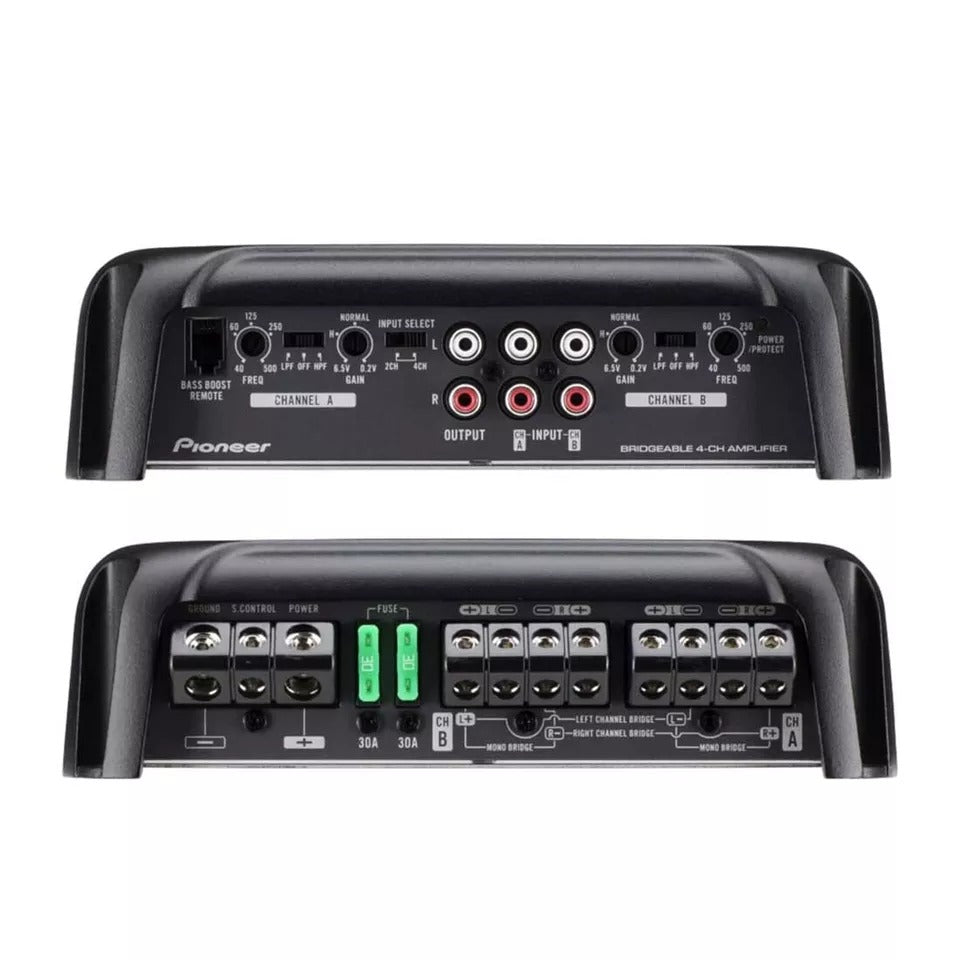 Pioneer GM-D8704 1200W Max 4-Channel Class FD Stereo Car Audio Amplifier