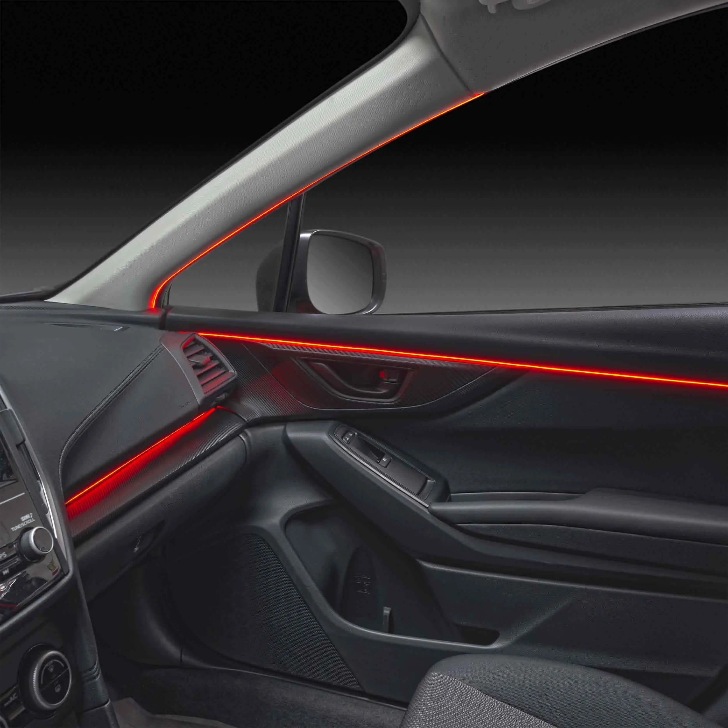Heise Chasing LED RGB Interior Ambient Lighting Kit (Dash Trim - 2 pc.)