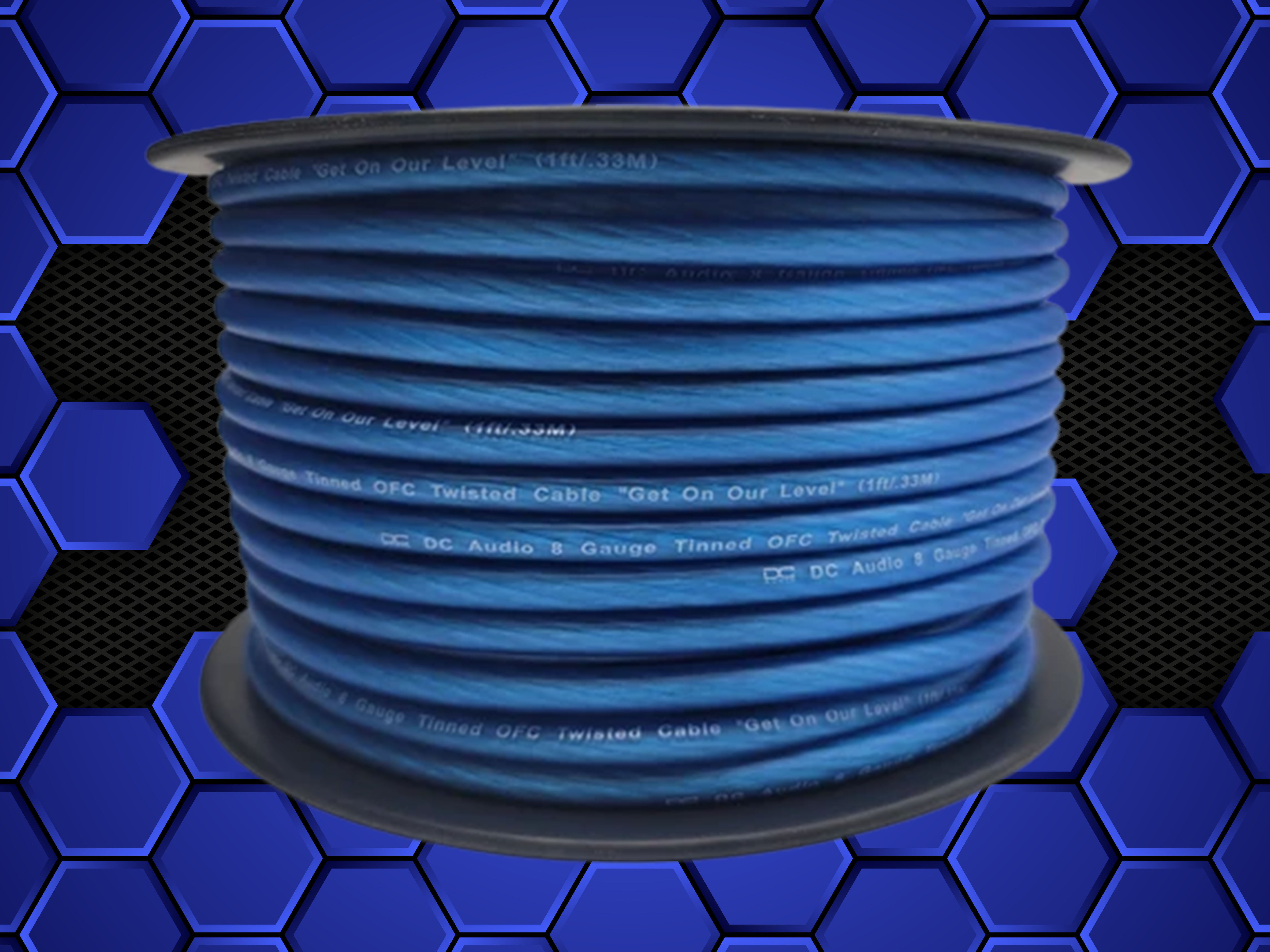 DC Audio 8 AWG Tinned OFC Power / Ground Cable