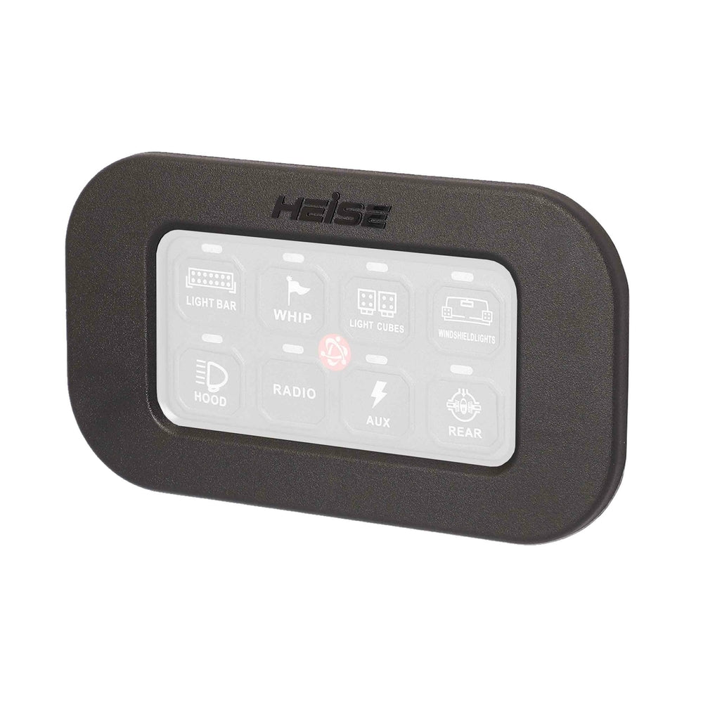 Heise HE-SWP8C 8 Gang Flush Mount Switch Panel for UTVs and Jeeps